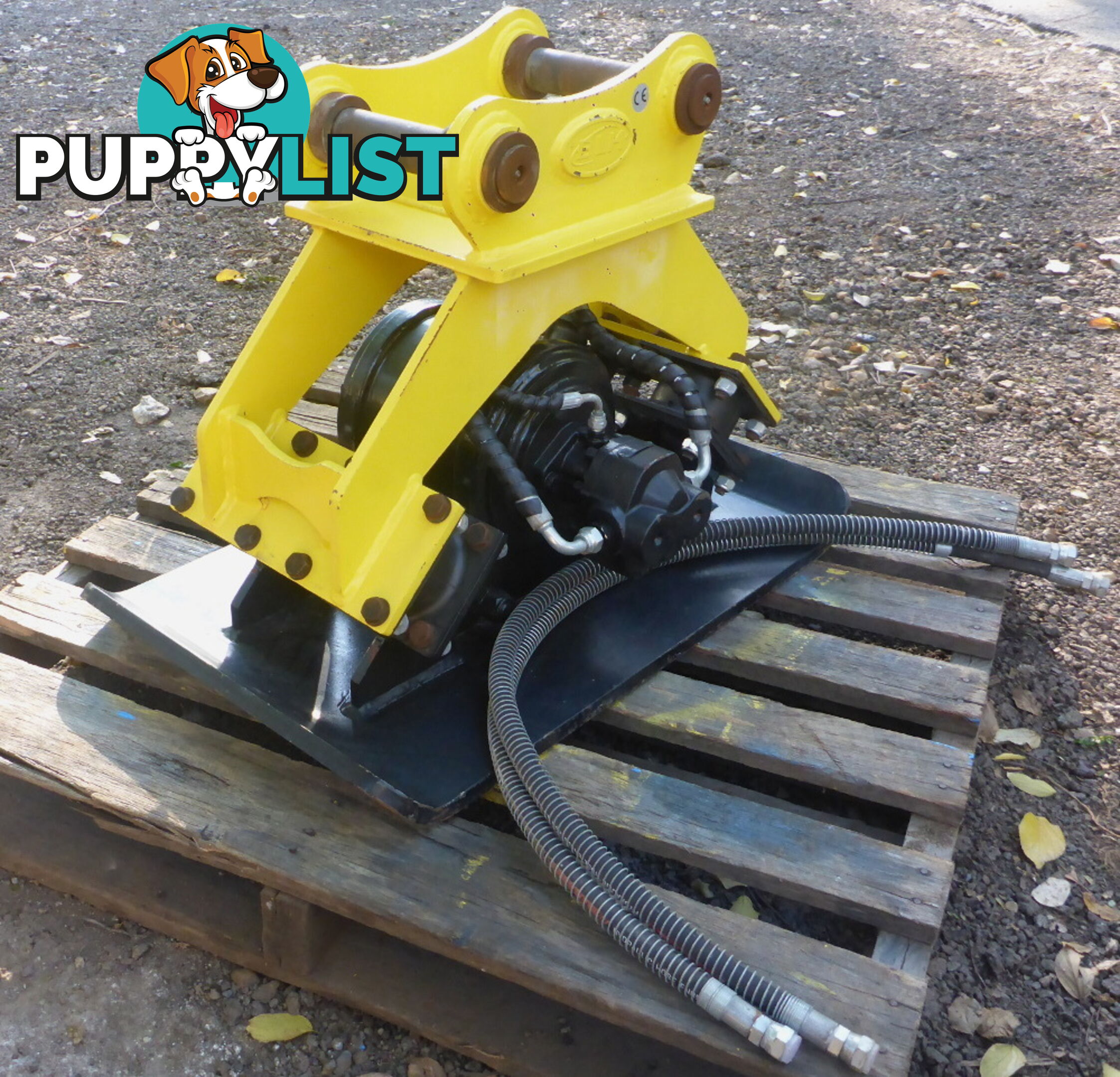 New 5-10 ton (50-65mm Pin) Excavator Hydraulic Vibratory Plate Compactor