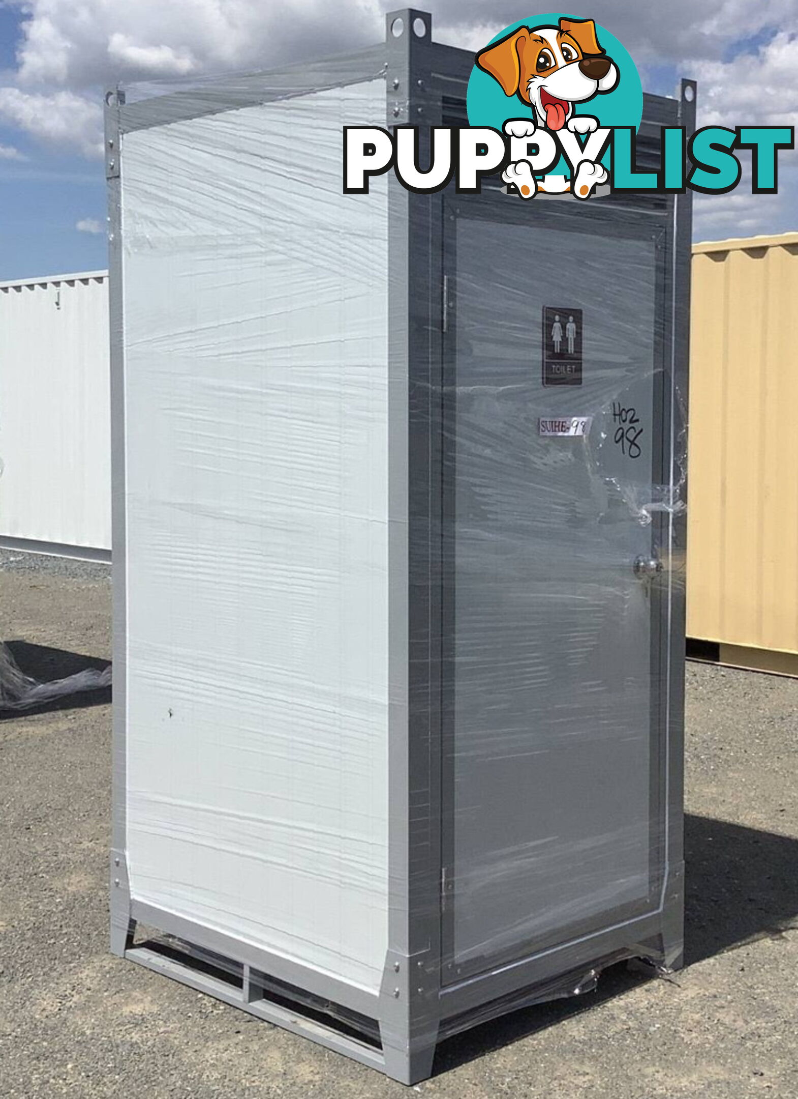 New Single Portable Toilet Restroom Block