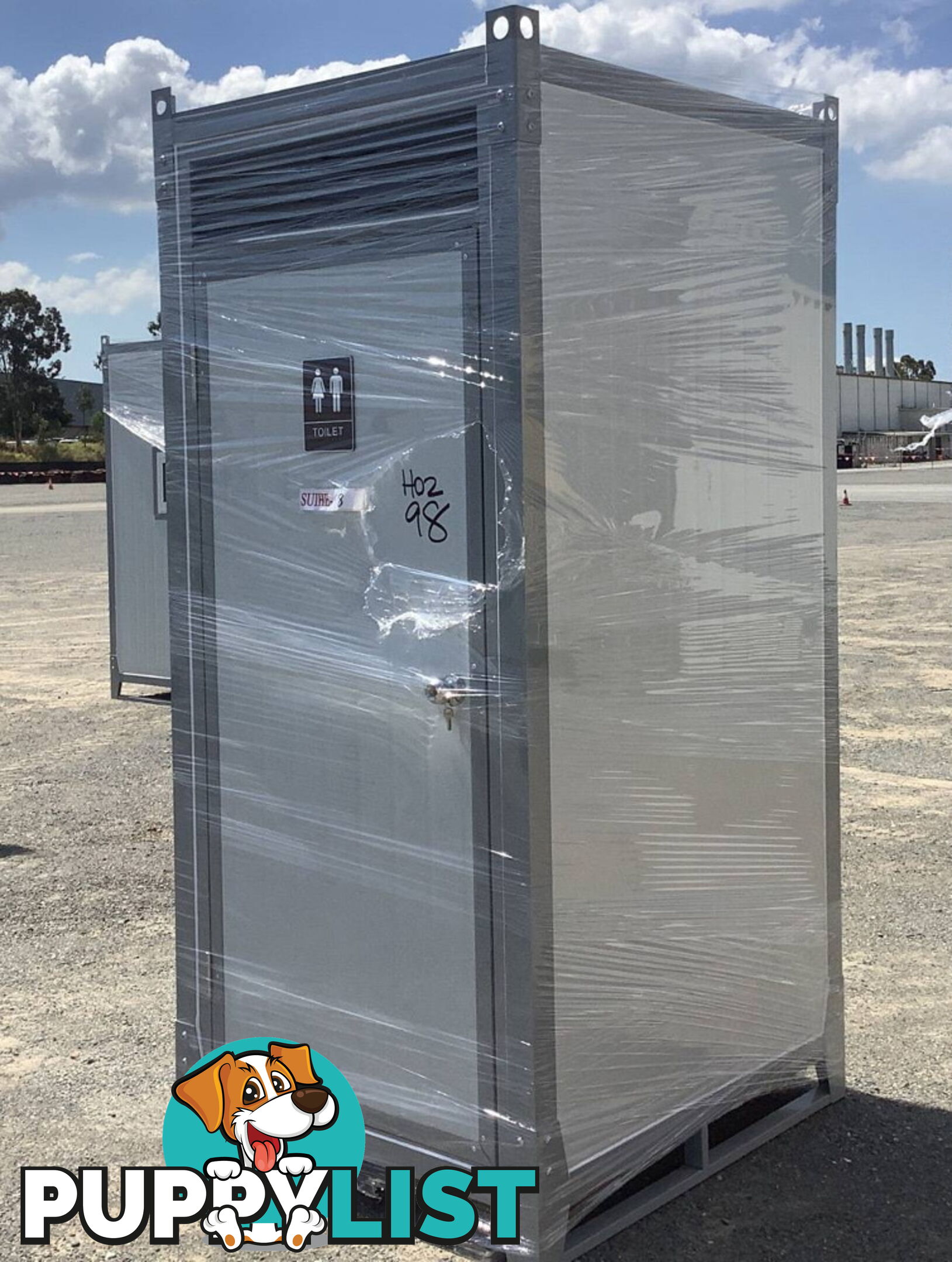 New Single Portable Toilet Restroom Block