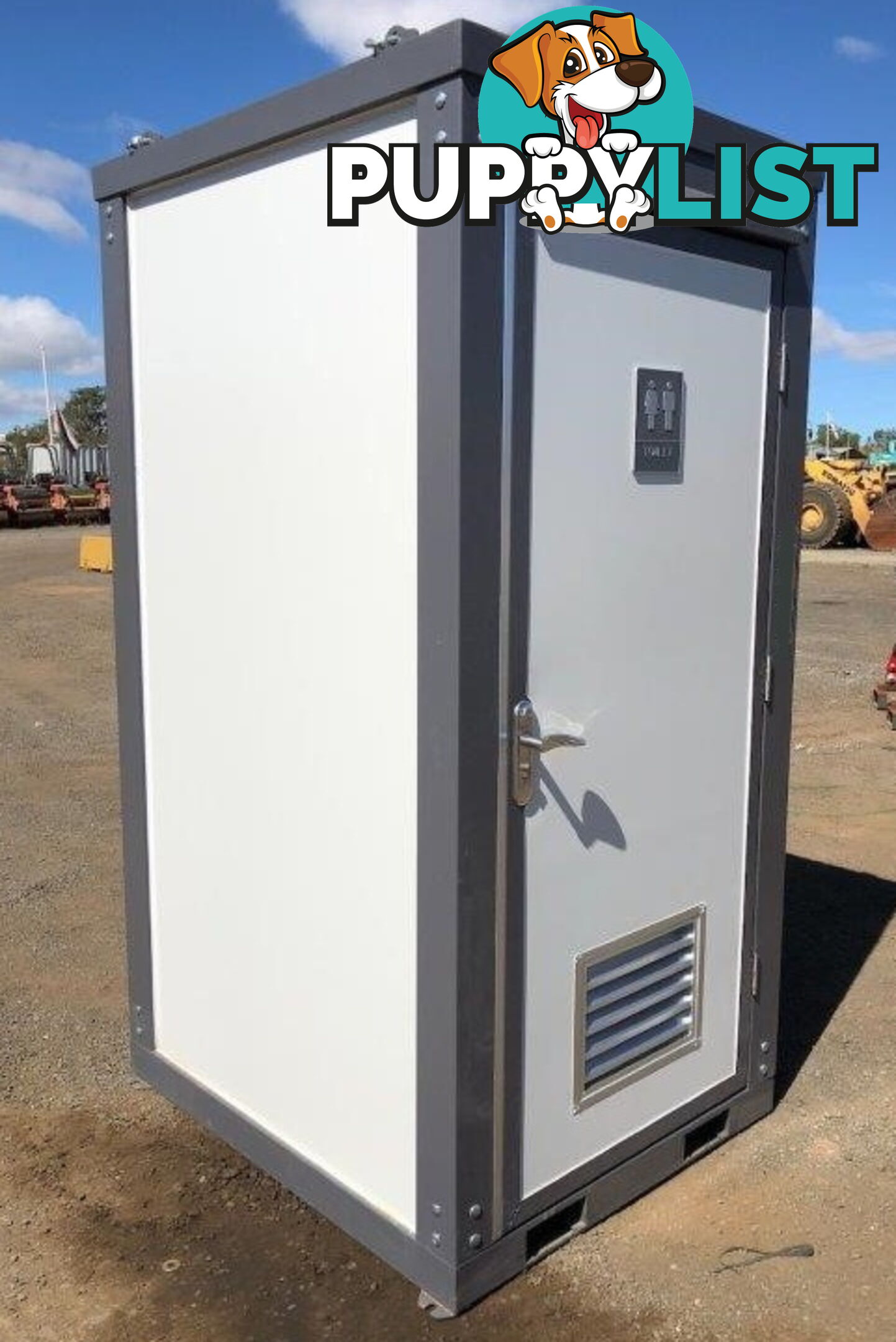 New Single Portable Toilet Restroom Block