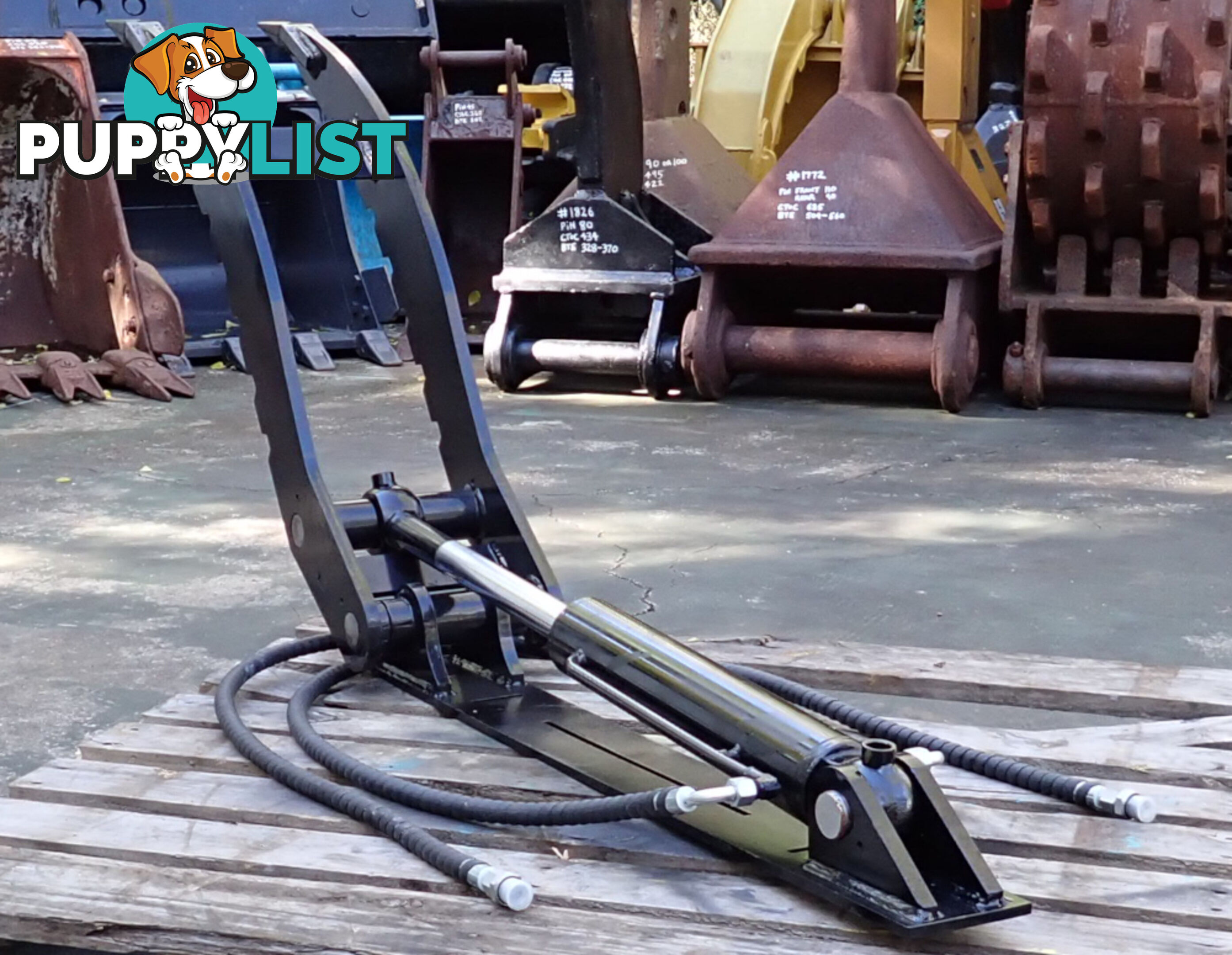 New 6-9 ton Excavator Hydraulic Thumb Clamp Grab