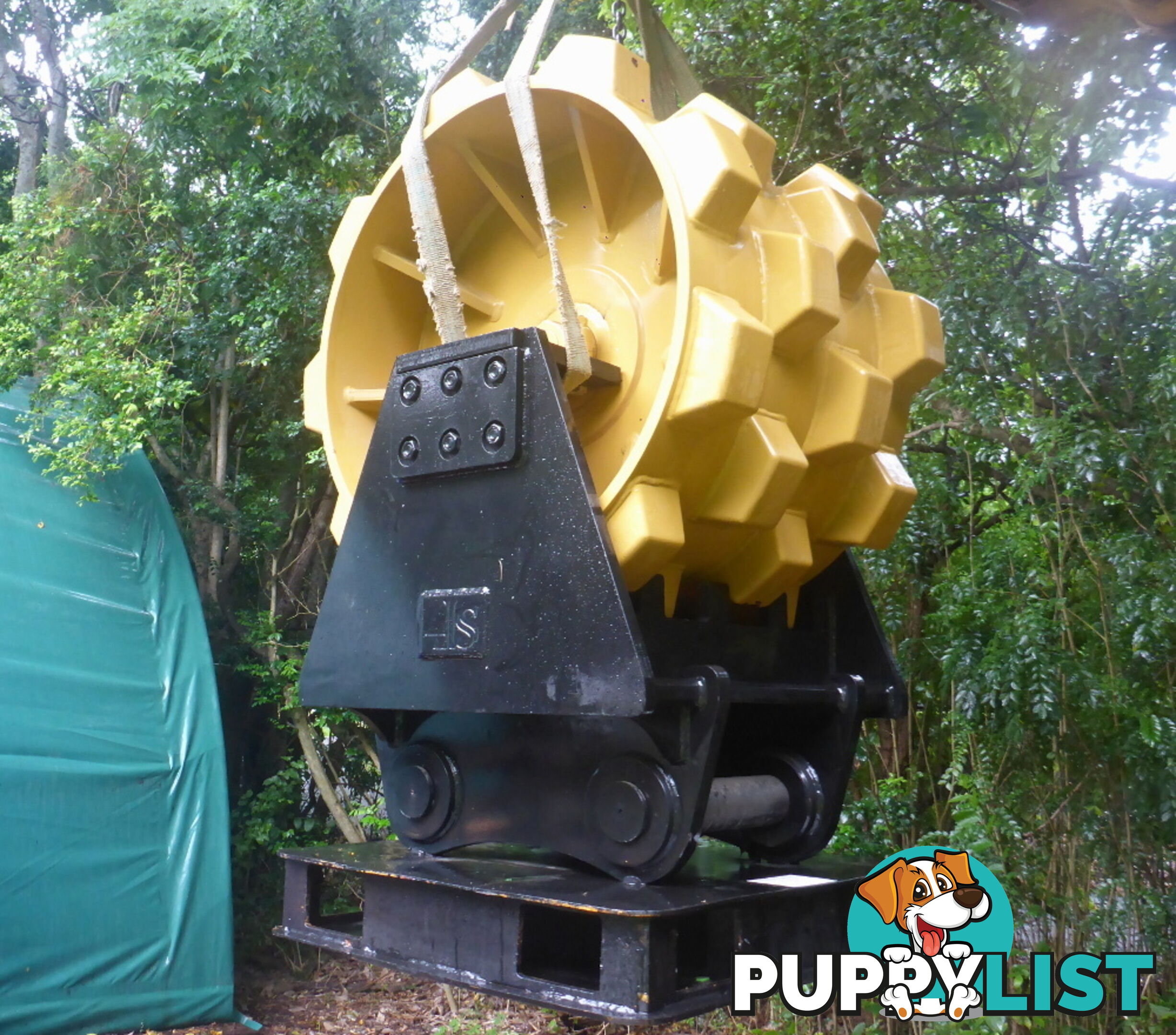 New 25-50 ton (100/90/80mm pin) 810mm Excavator Compaction Wheel