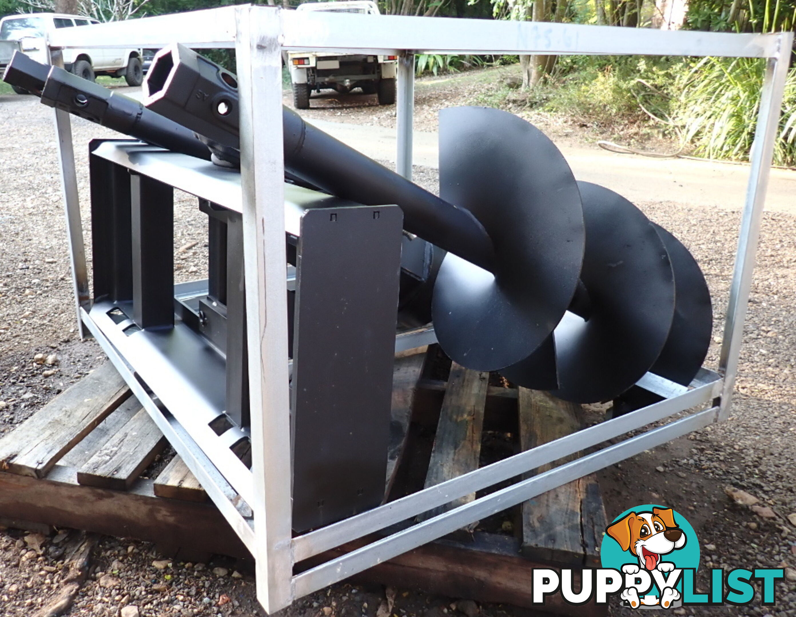 New Auger Kit, Skid Steer, Track Loader, Tractor