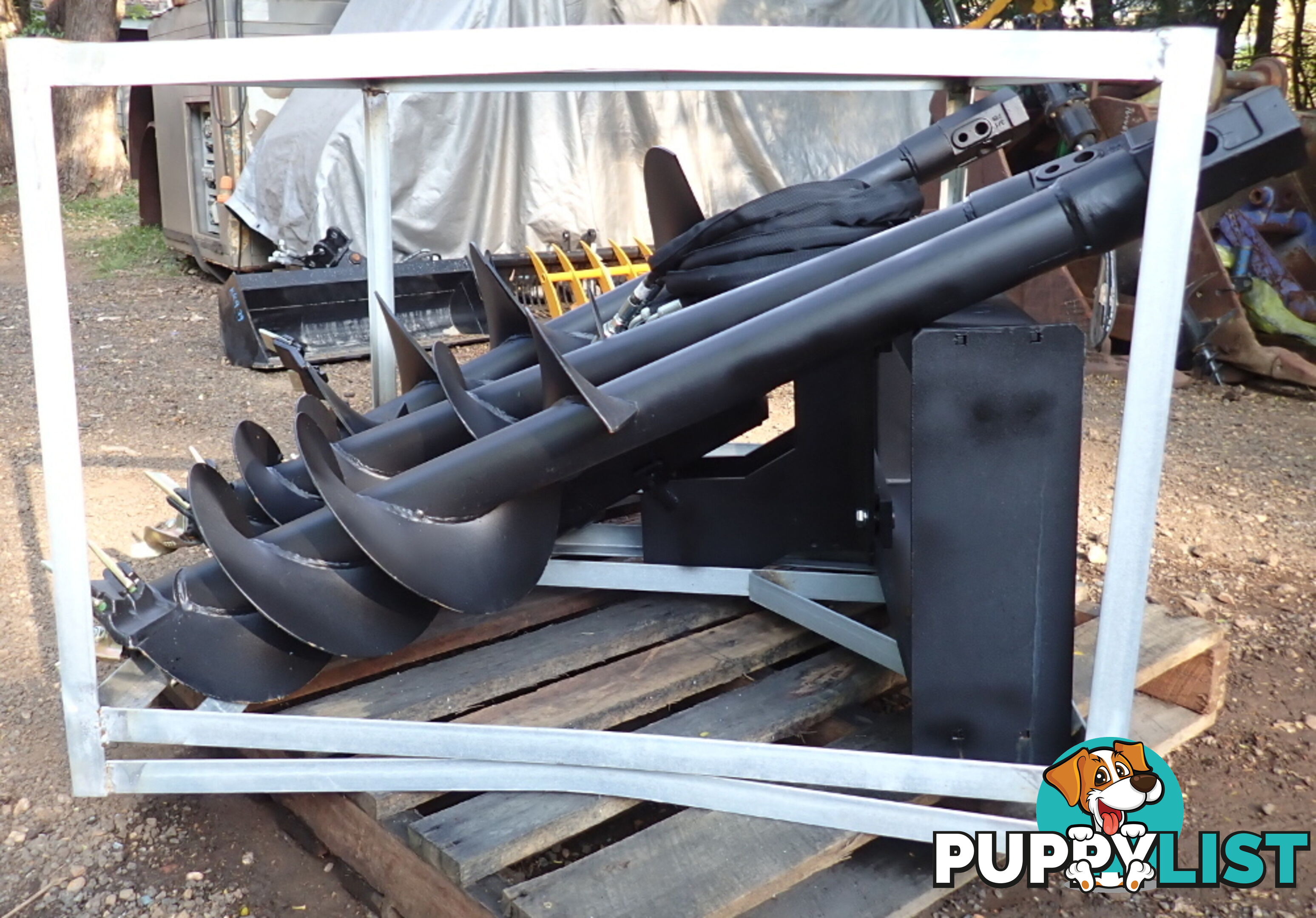 New Auger Kit, Skid Steer, Track Loader, Tractor