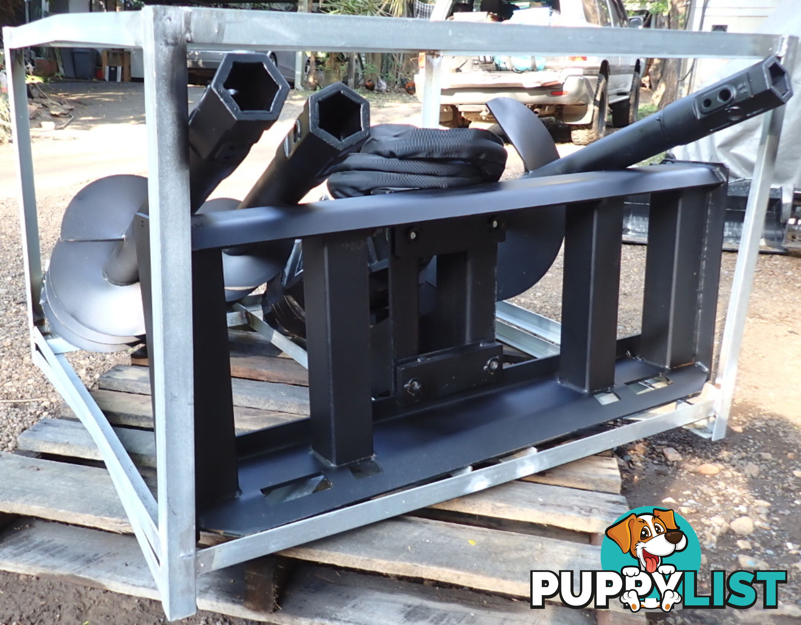 New Auger Kit, Skid Steer, Track Loader, Tractor