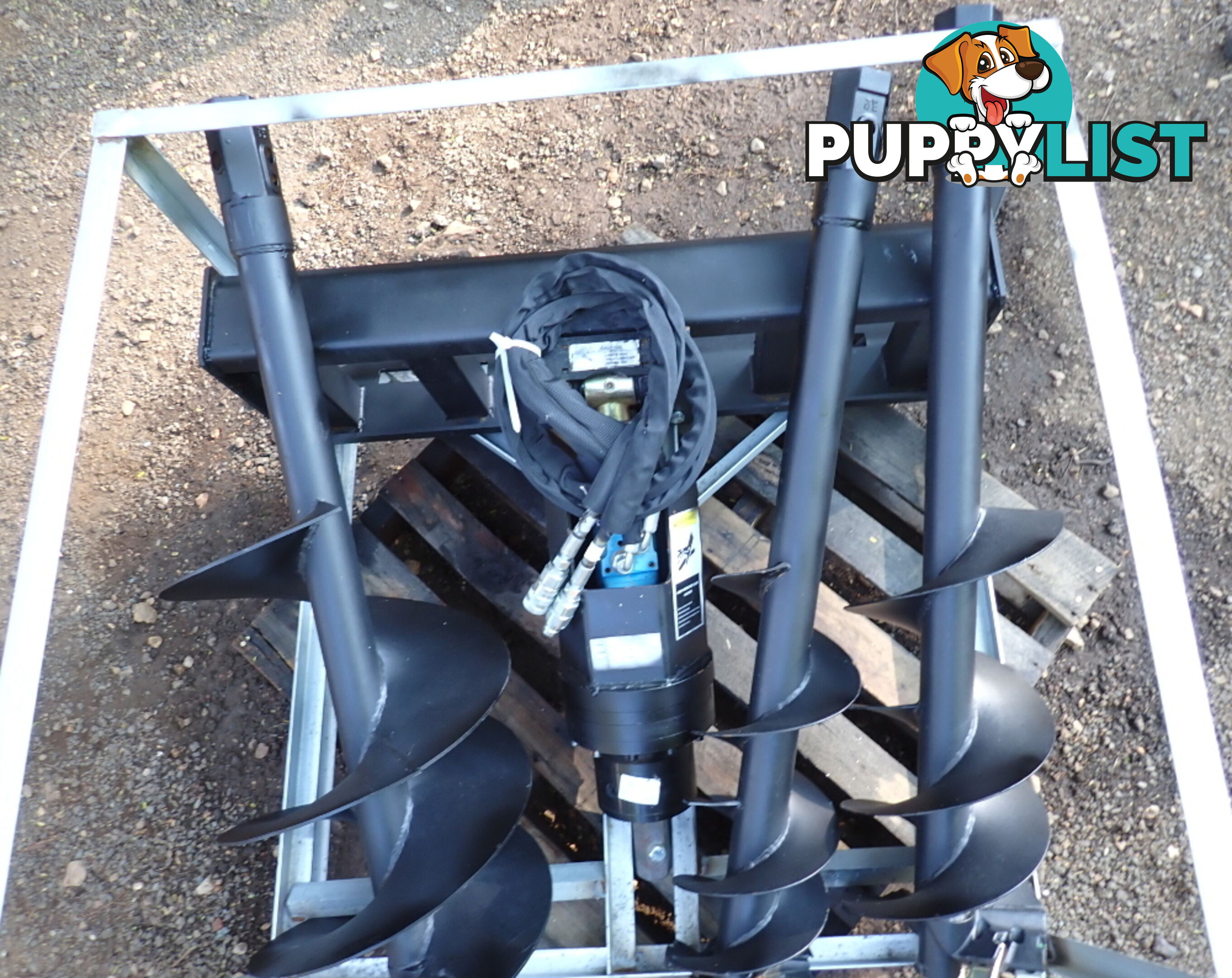 New Auger Kit, Skid Steer, Track Loader, Tractor