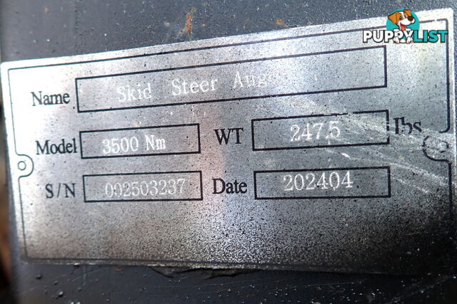 New Auger Kit, Skid Steer, Track Loader, Tractor