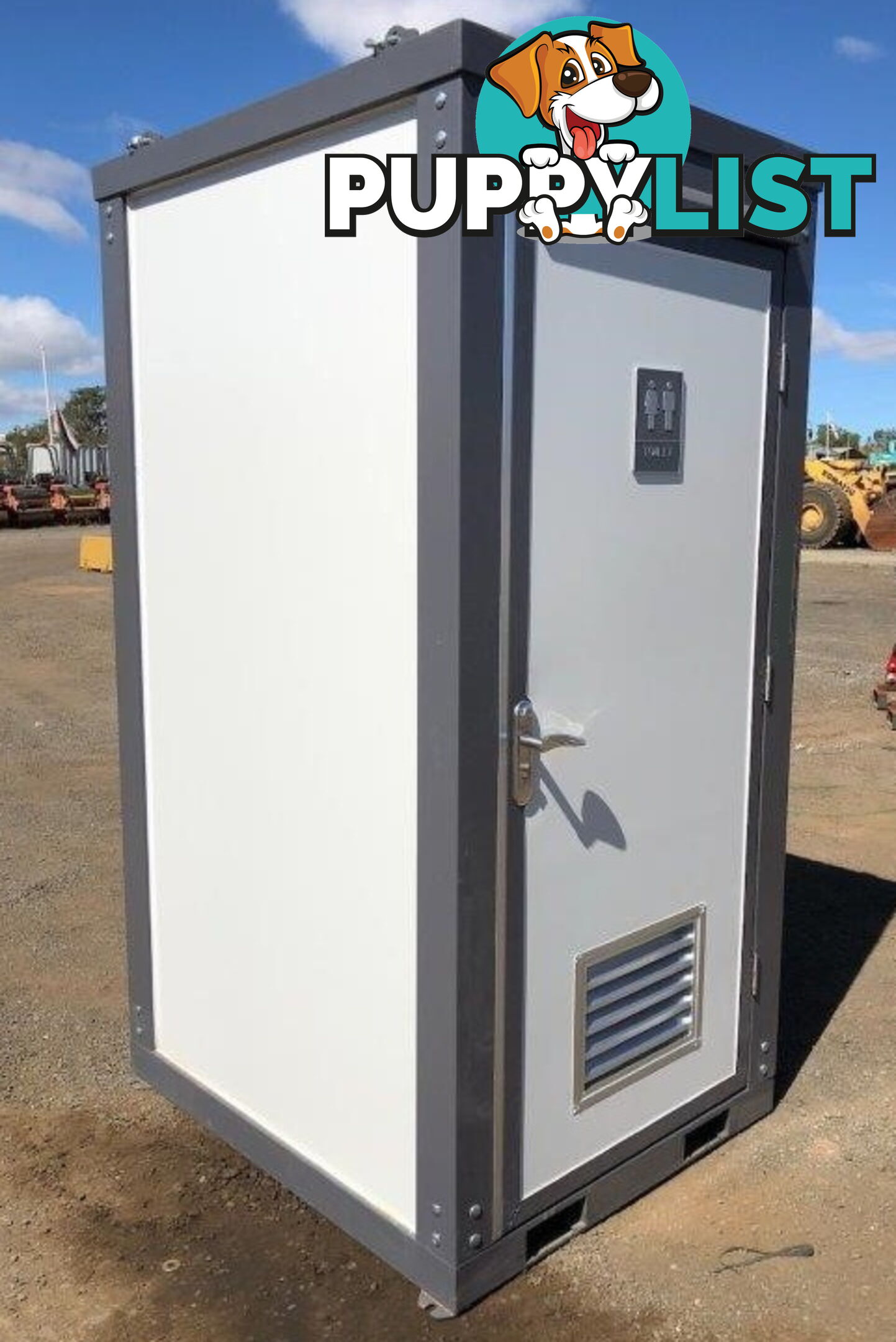 New Single Portable Toilet Restroom Block
