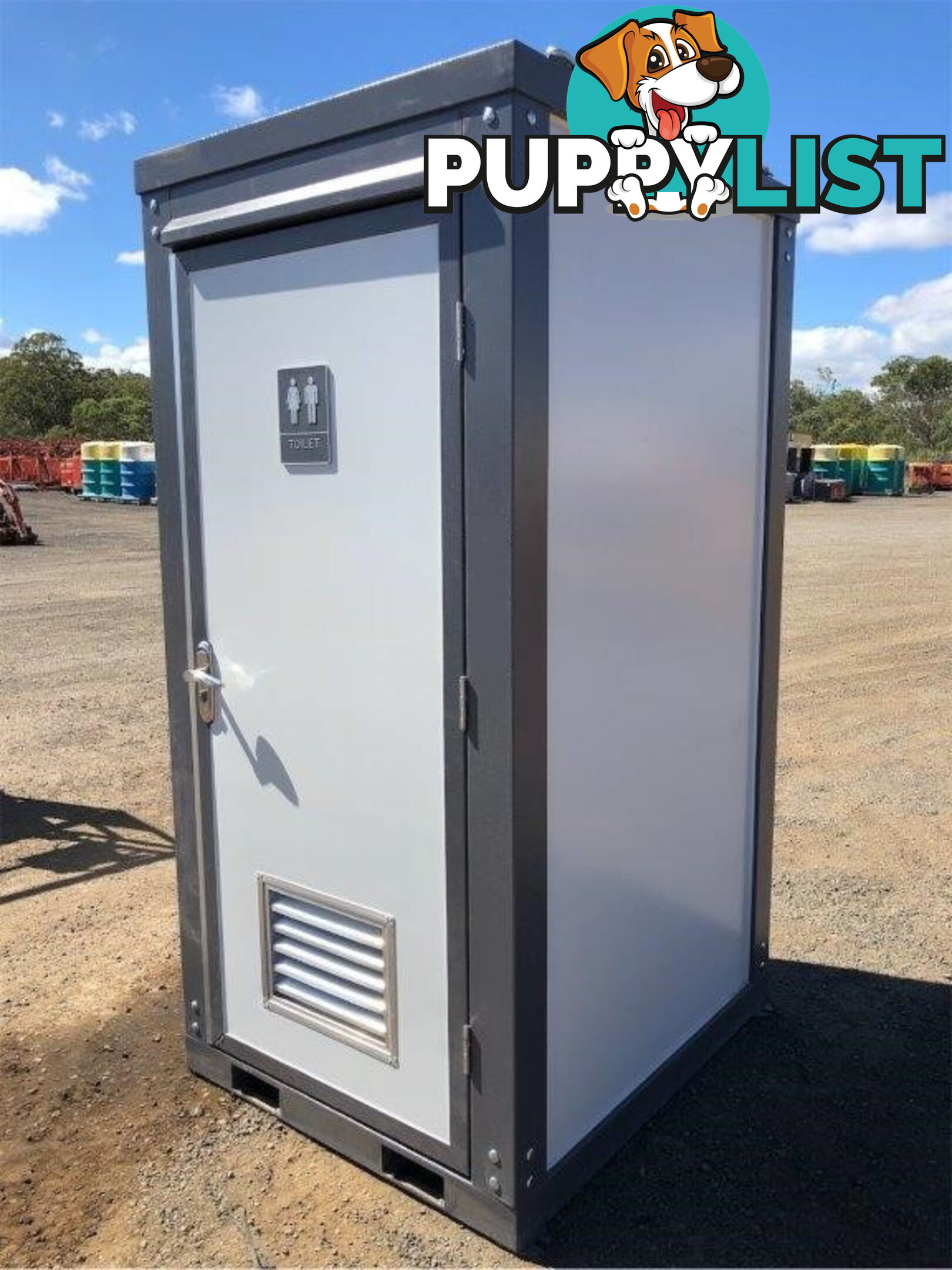 New Single Portable Toilet Restroom Block