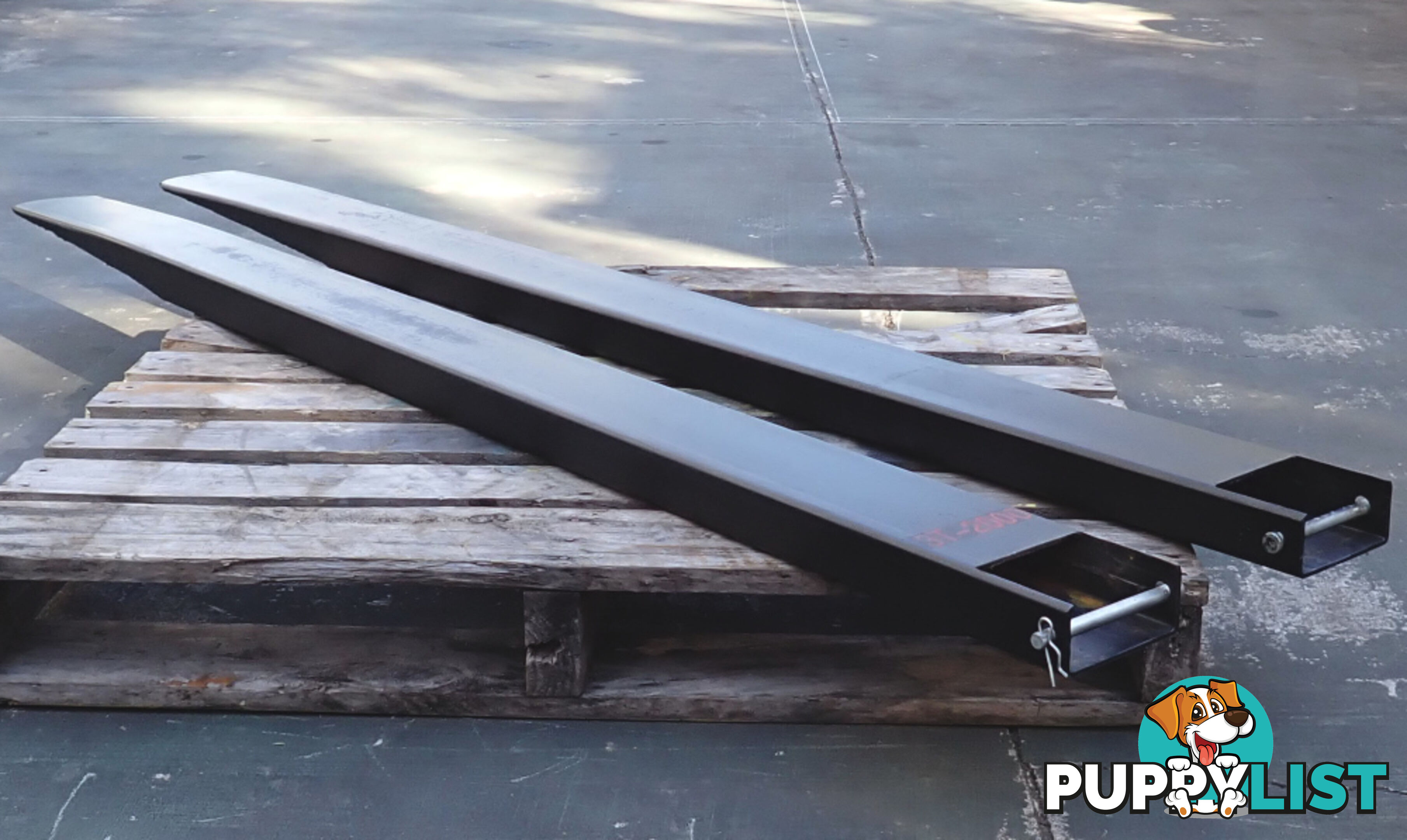 New 2.0m Heavy Duty Forklift Extension Slippers