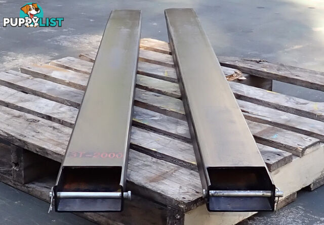New 2.0m Heavy Duty Forklift Extension Slippers