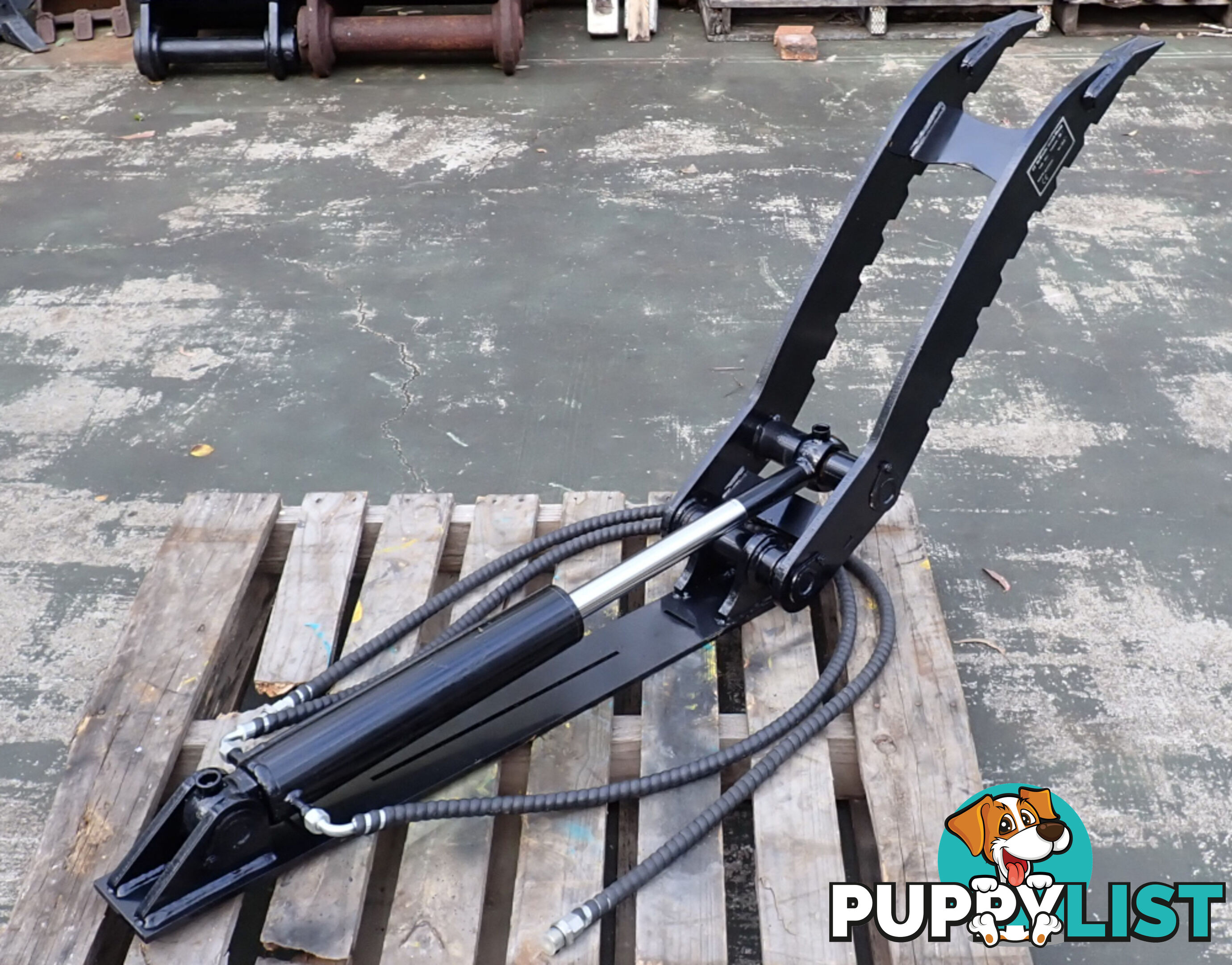 New 4-6 ton Excavator Hydraulic Thumb Clamp Grab