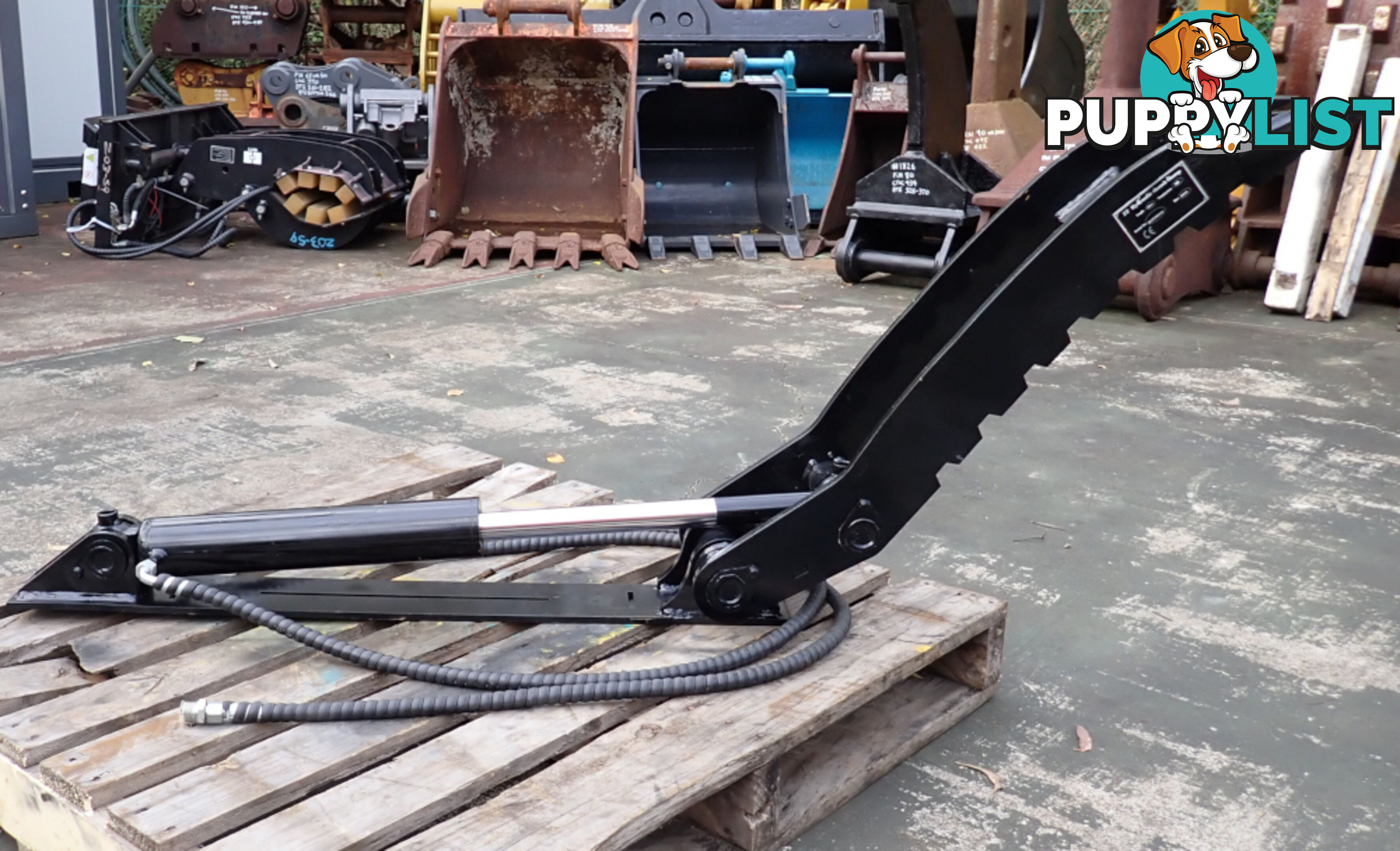 New 4-6 ton Excavator Hydraulic Thumb Clamp Grab