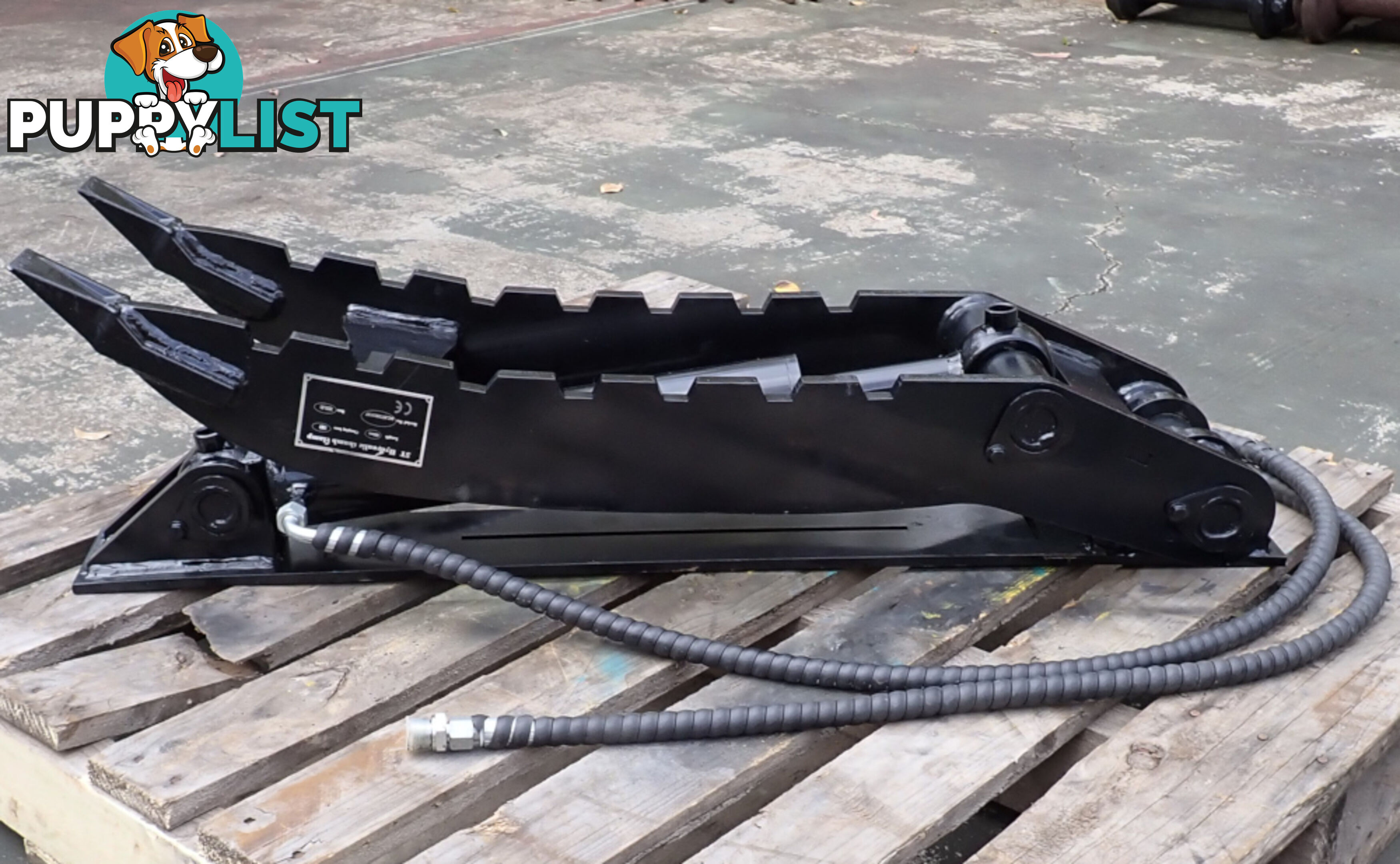 New 4-6 ton Excavator Hydraulic Thumb Clamp Grab