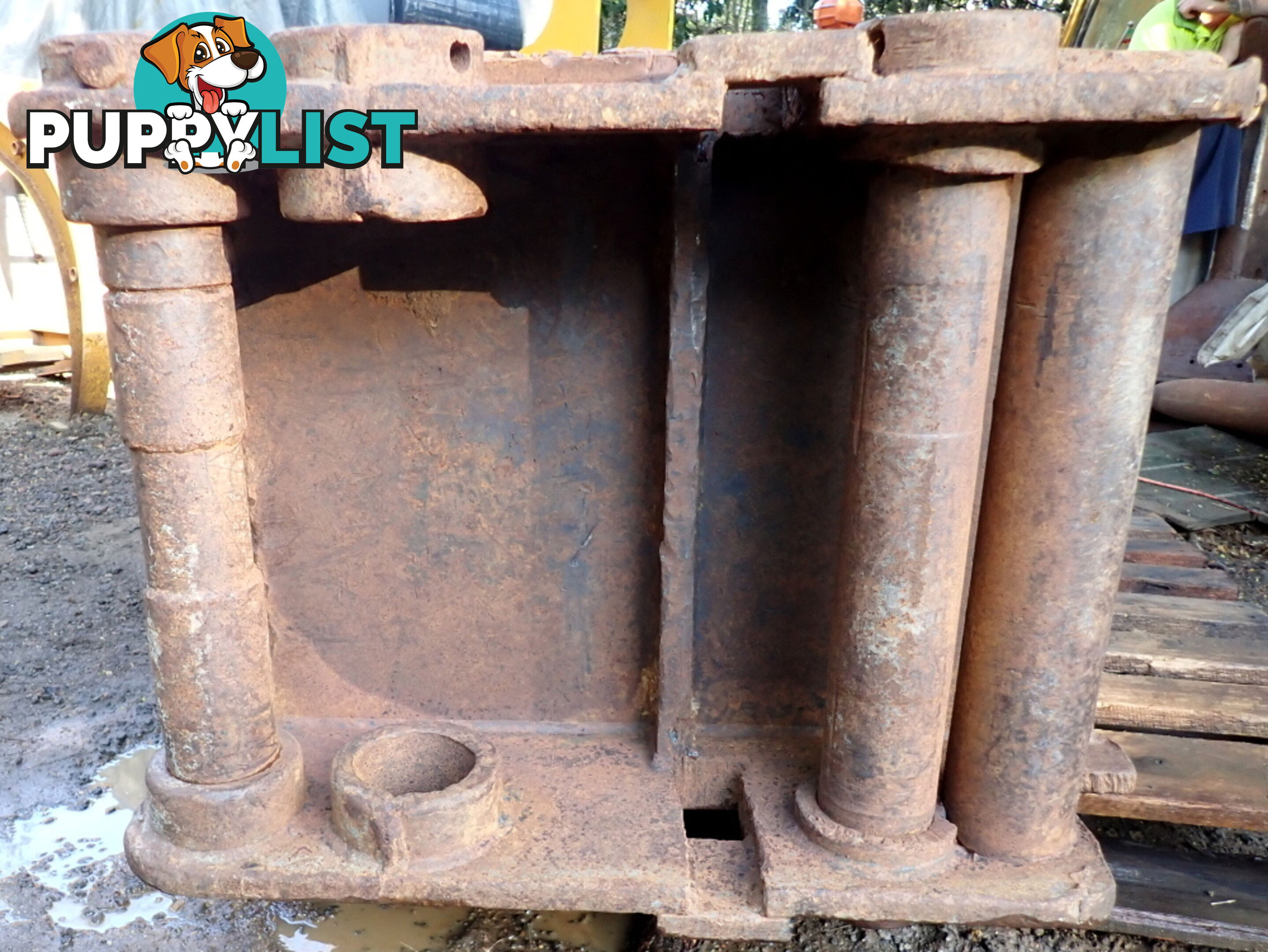 22-50 ton (100/90/80mm pin) Titan Excavator Compaction Wheel