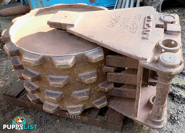 22-50 ton (100/90/80mm pin) Titan Excavator Compaction Wheel