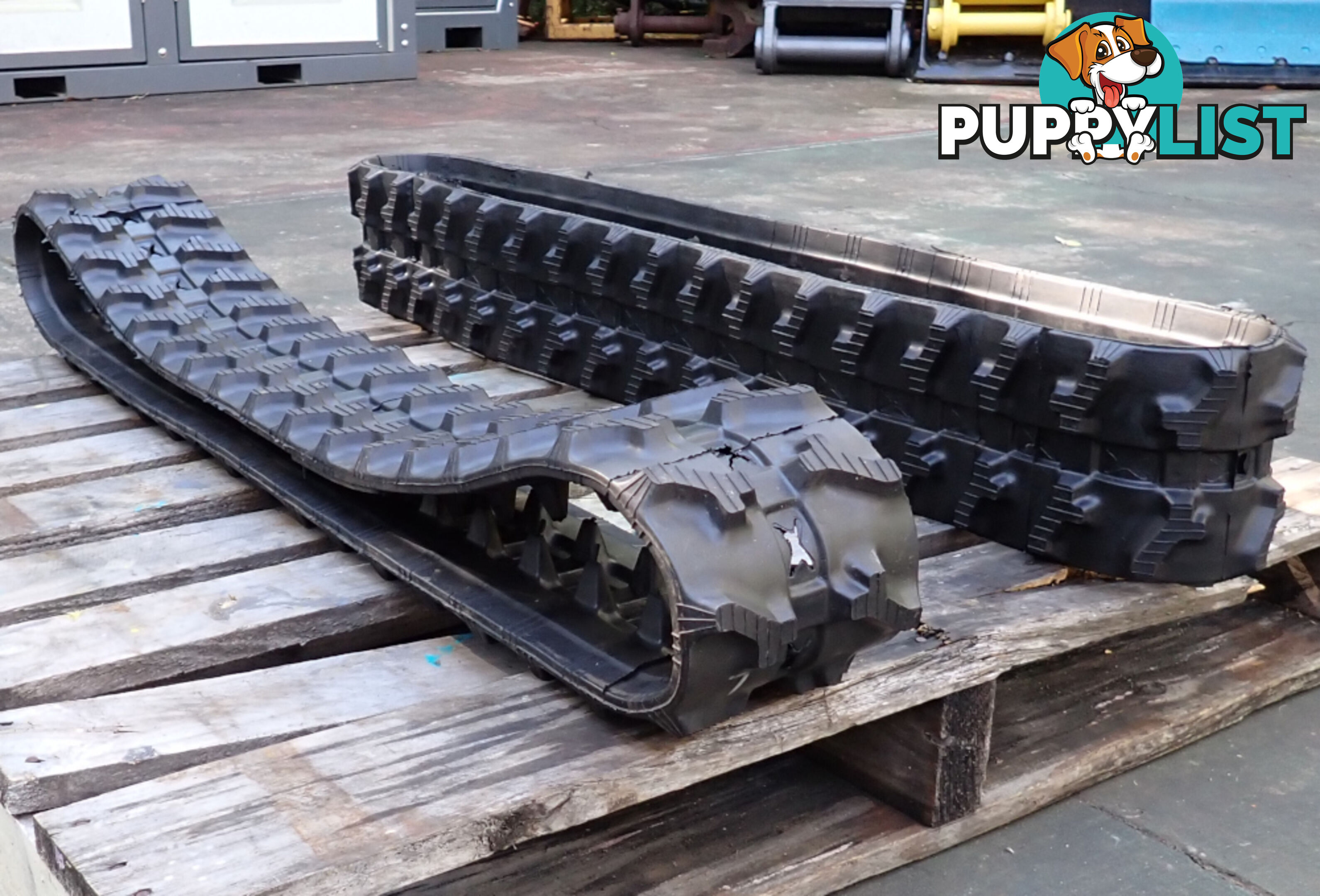 2 New Mini Excavator Rubber Tracks 180x72x37 suit Kobelco, Komatsu, Kubota, Yanmar etc