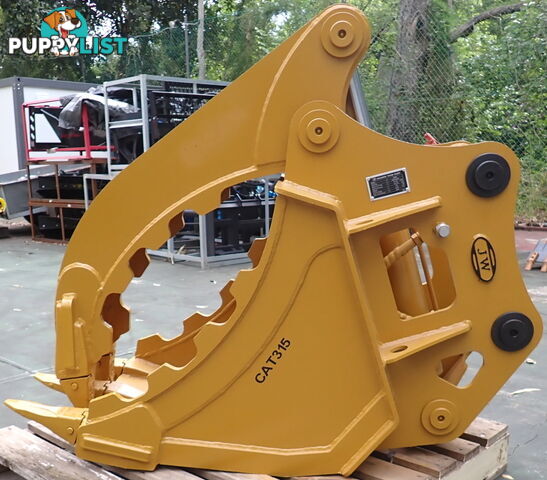 New 9-22 ton (65, 60 or 70mm pin) Excavator Hydraulic Thumb Bucket Grapple Grab