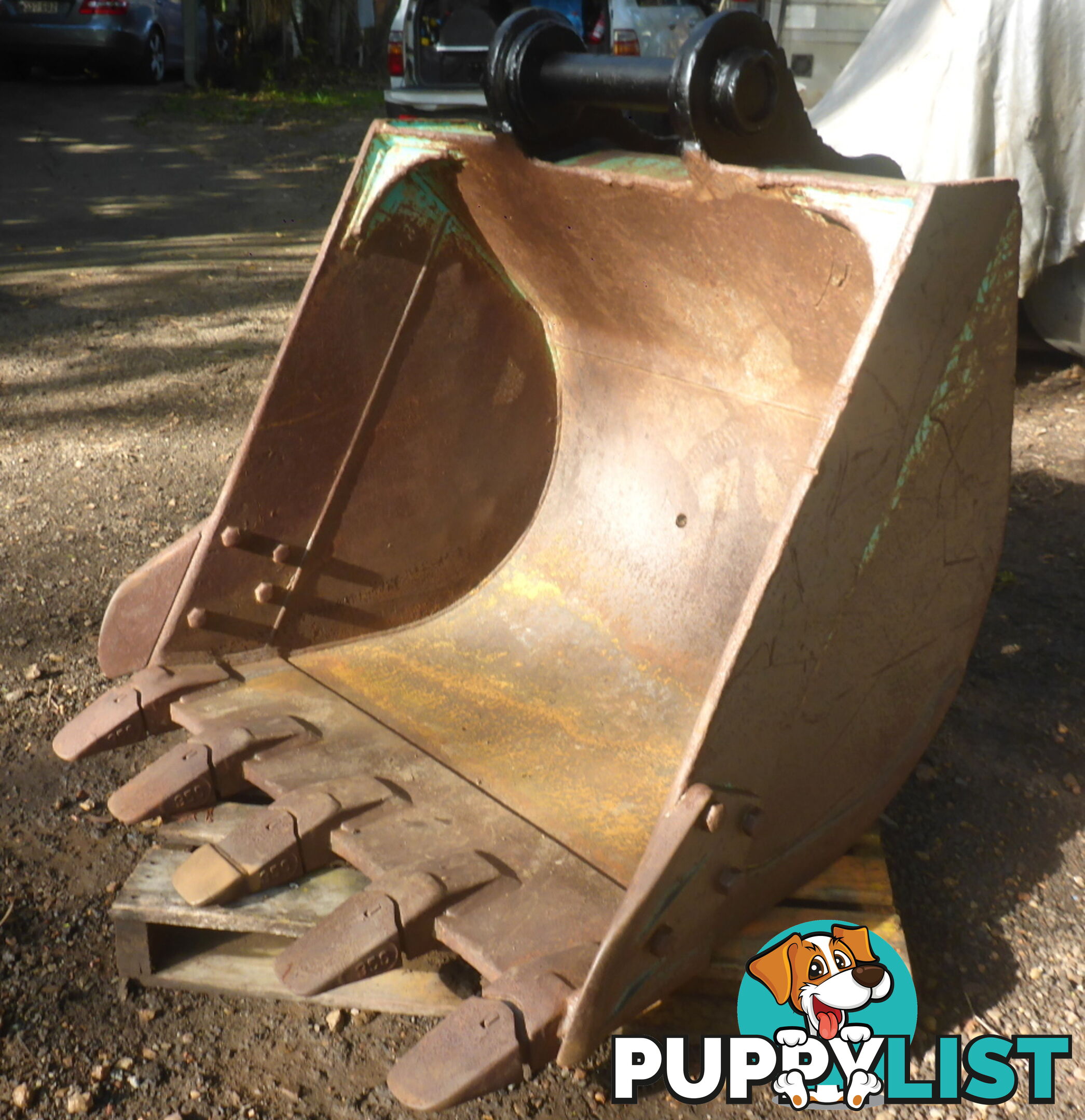 15-30 ton (80mm pin) 1200mm Kobelco Excavator GP Digging Bucket with Sidecutters