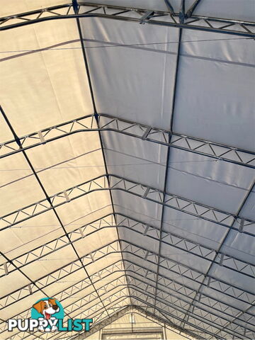 15m x 30m x 7m (465m2) Shelter Building Workshop Igloo Dome