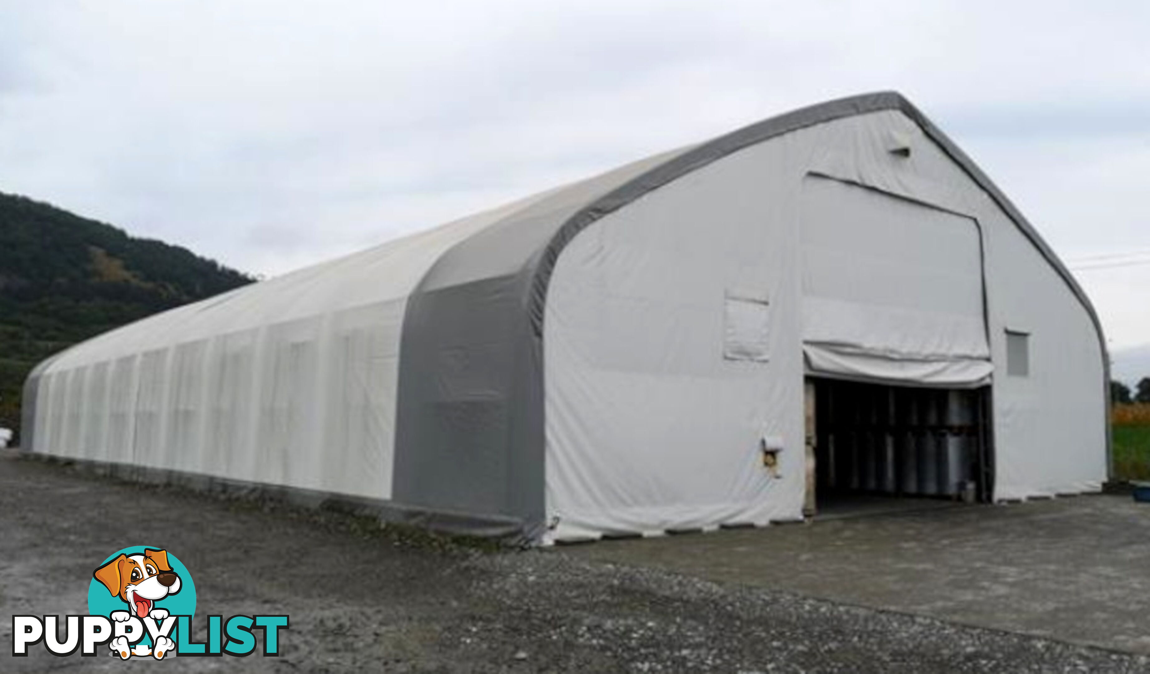 15m x 30m x 7m (465m2) Shelter Building Workshop Igloo Dome