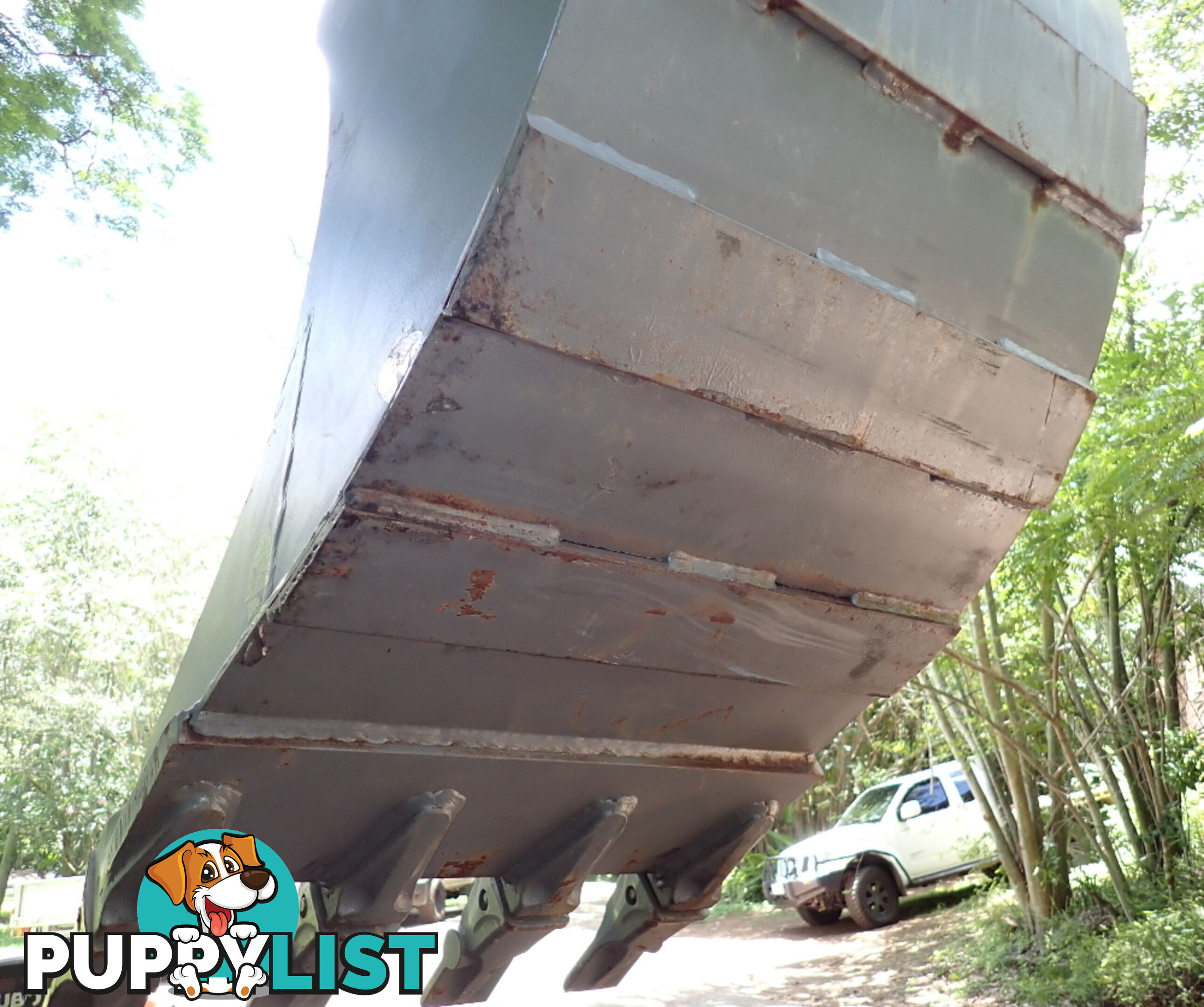 New 4-15 ton 600mm Doherty Excavator Deep Trenching Banana GP Bucket, No Headstock