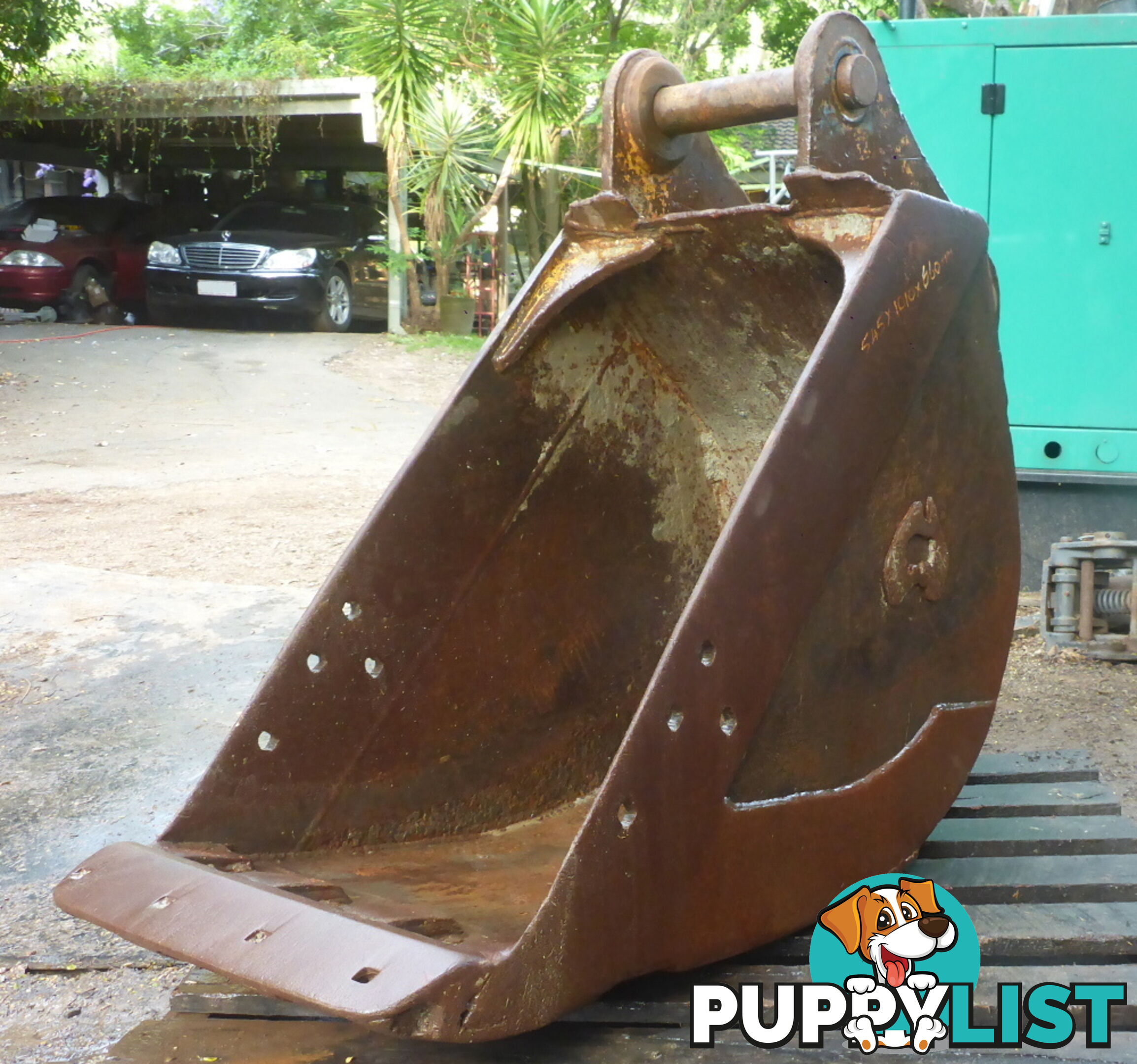 10-20 ton (65mm pin) 600mm Heavy Duty Excavator Trenching Bucket