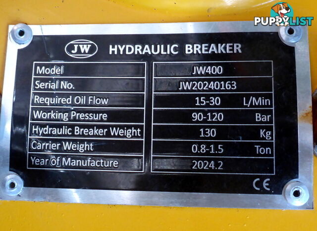New 0.7-1.5 ton (25mm Pin) Excavator Hydraulic Hammer Rock Breaker