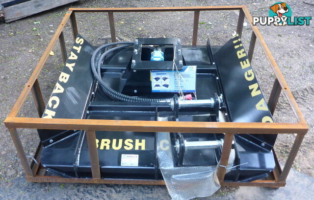 New 3-10 ton (45-65mm pin) Excavator Rotary Brush Cutter Slasher Mower 54" Cut