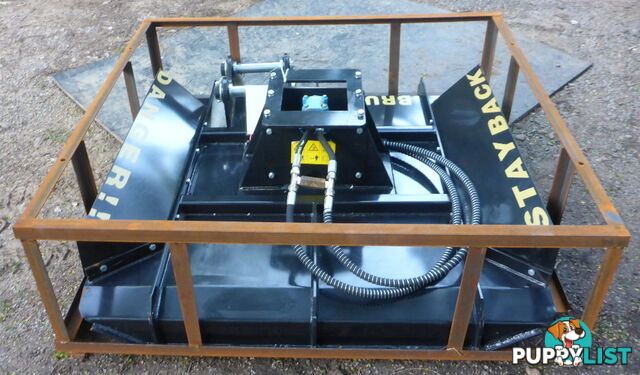New 3-10 ton (45-65mm pin) Excavator Rotary Brush Cutter Slasher Mower 54" Cut