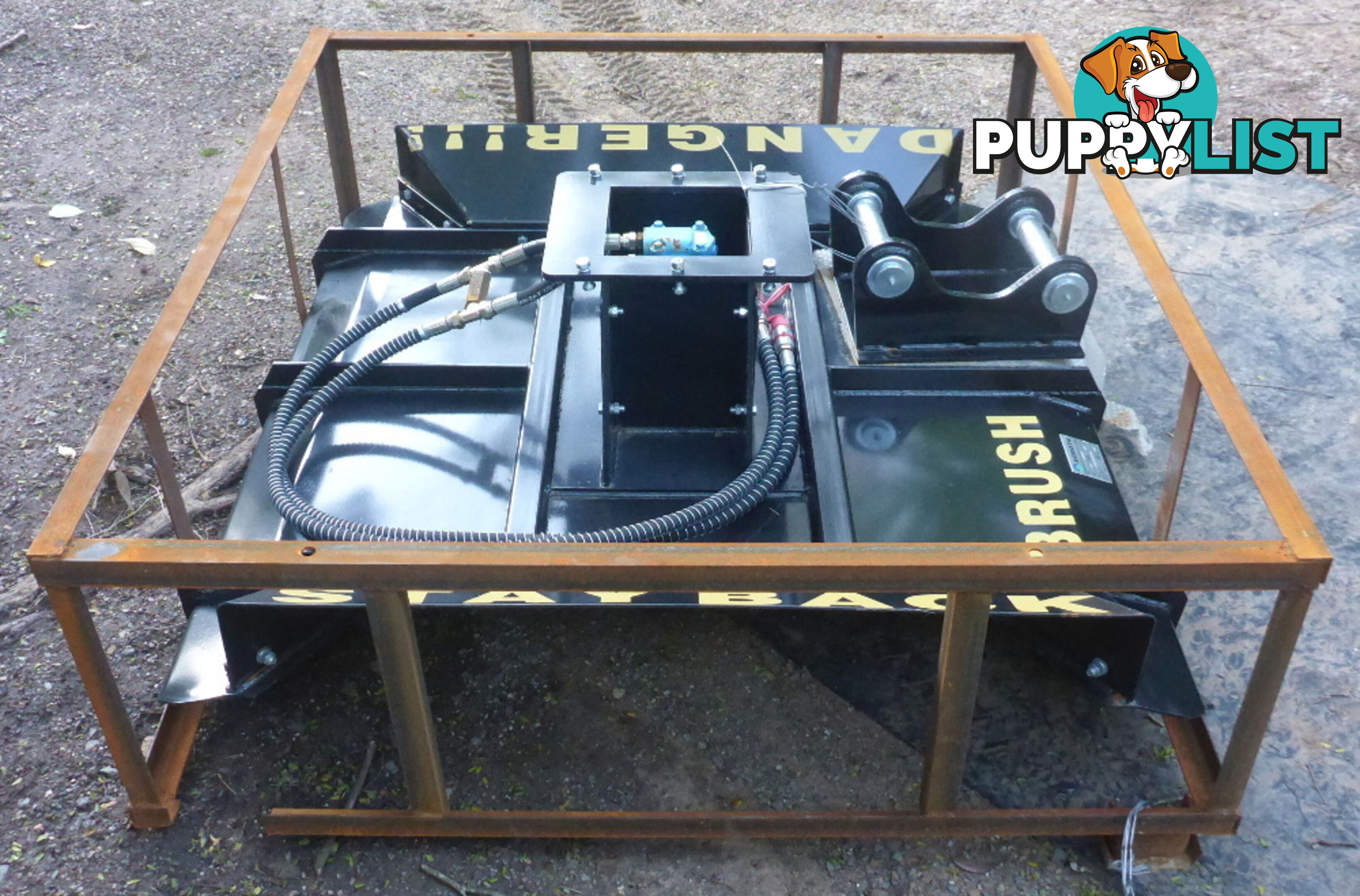 New 3-10 ton (45-65mm pin) Excavator Rotary Brush Cutter Slasher Mower 54" Cut
