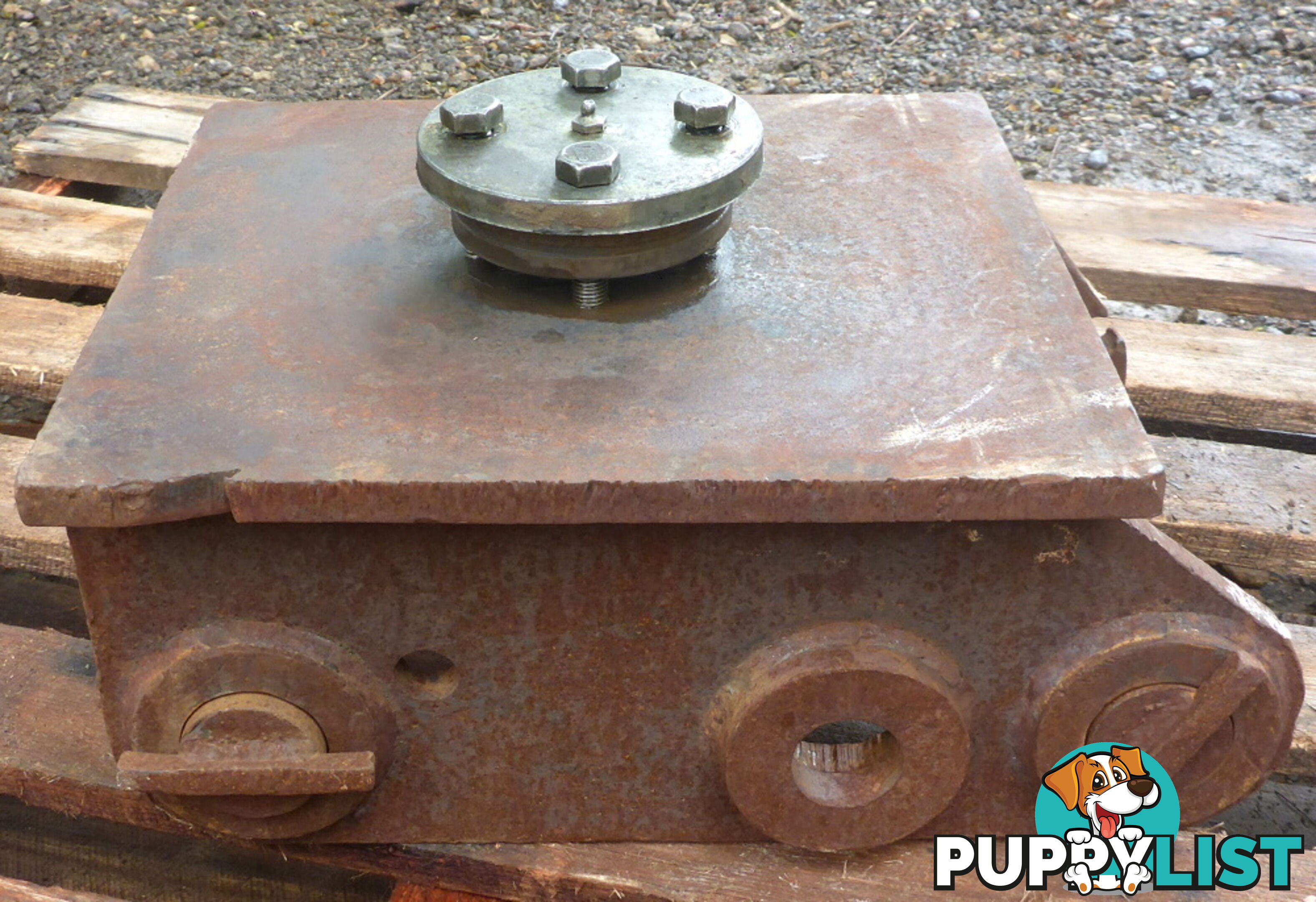 9-20 ton (60mm pin) Excavator Fixed/Pivoting Headstock Hitch Mounting Plate