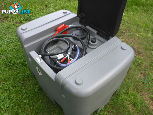 New 400L Diesel Fuel Cell Tank with 12v Pump & Bowser trigger