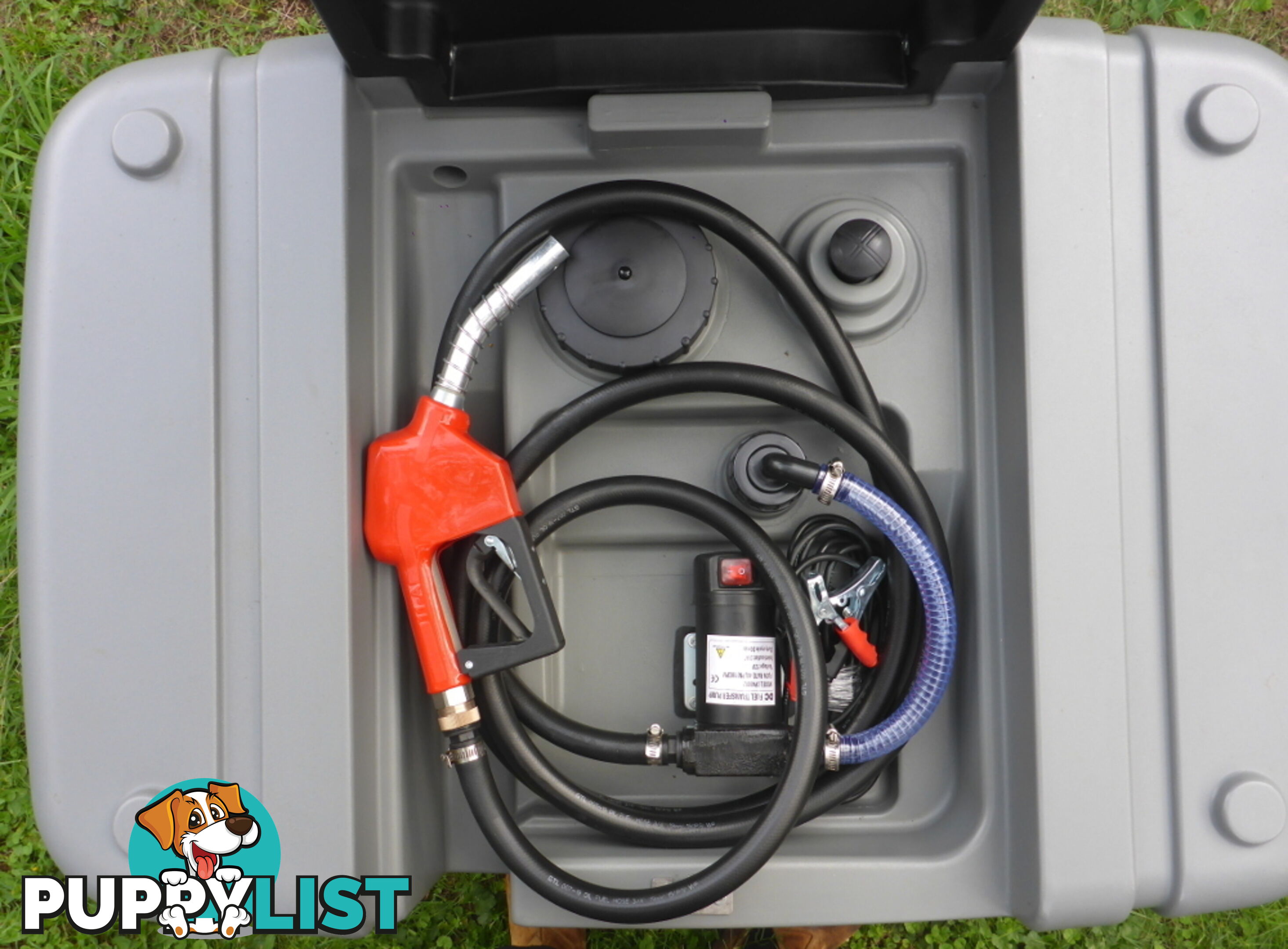 New 400L Diesel Fuel Cell Tank with 12v Pump & Bowser trigger