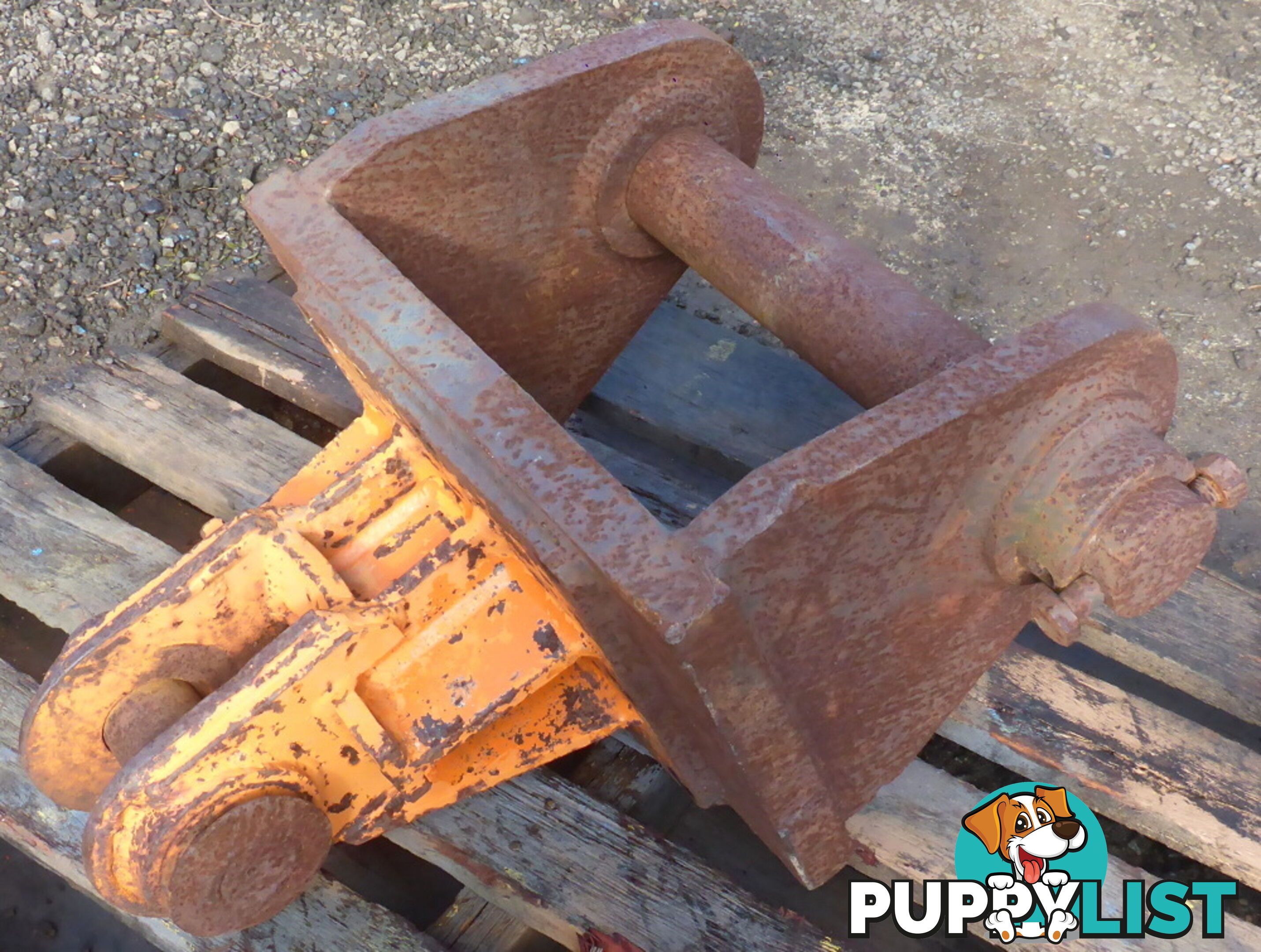 14-32 ton (80mm / 62.5mm pin) Excavator Auger Headstock Hitch Mount