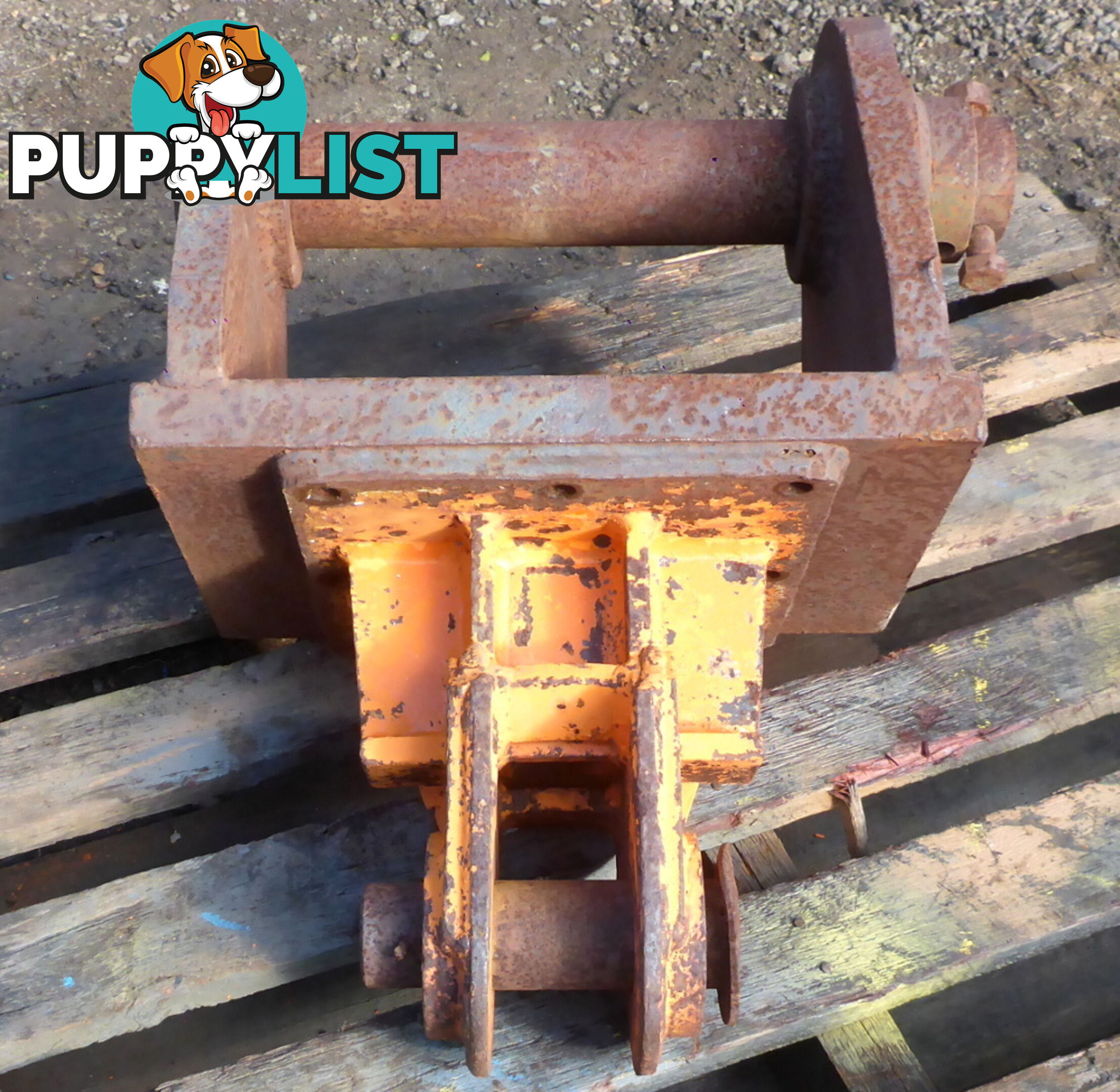 14-32 ton (80mm / 62.5mm pin) Excavator Auger Headstock Hitch Mount