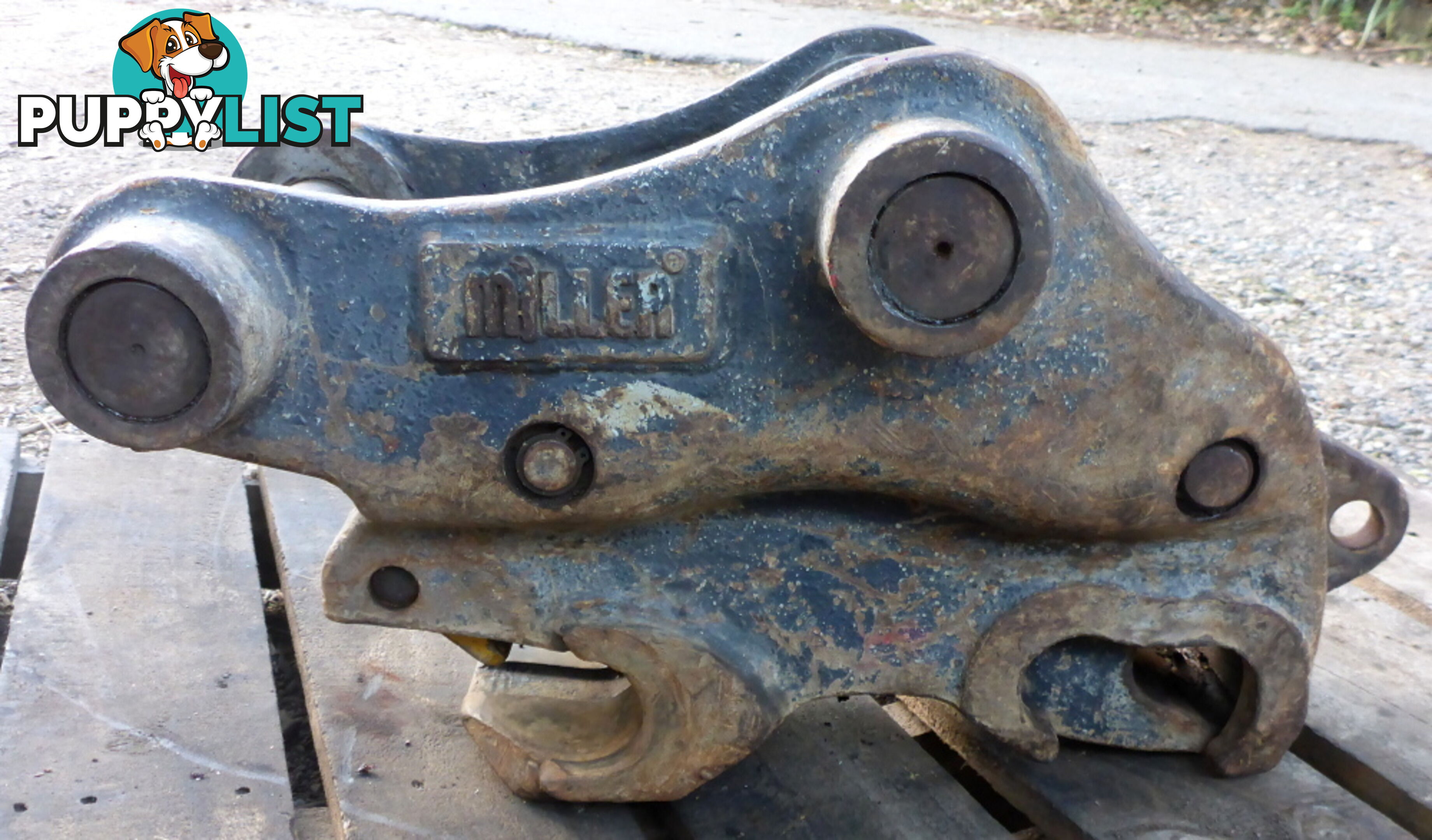 5-11 ton (60mm pin) Miller Hydraulic Excavator Quick Hitch Coupler