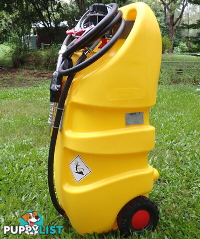 New Italian 110L Diesel Fuel Cell Tank with 12v Pump & Bowser trigger