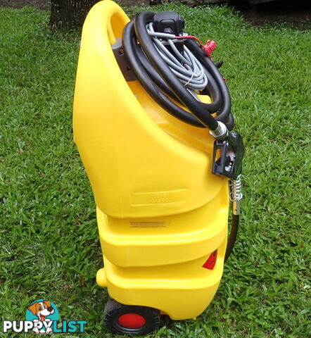 New Italian 110L Diesel Fuel Cell Tank with 12v Pump & Bowser trigger