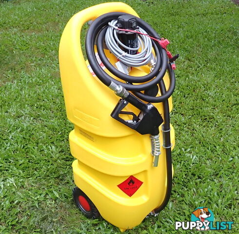 New Italian 110L Diesel Fuel Cell Tank with 12v Pump & Bowser trigger
