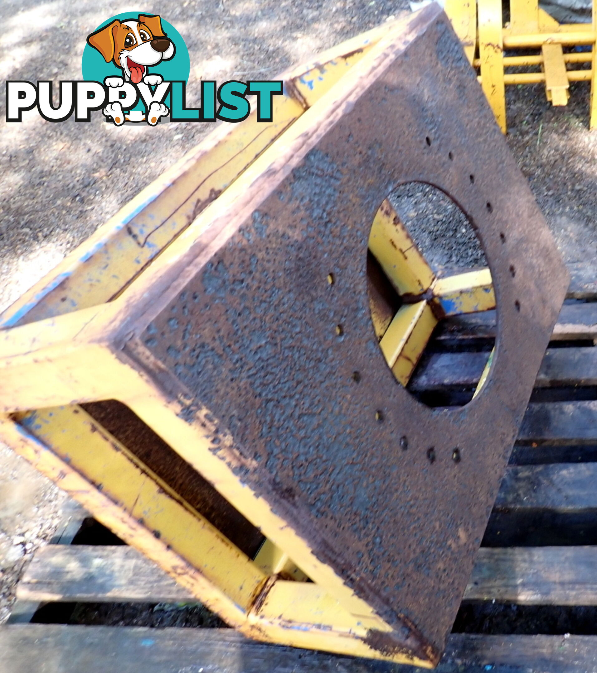 12-23 ton (70mm pin) Excavator Headstock Hitch Mounting Plate suit Cat