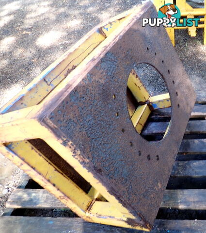 12-23 ton (70mm pin) Excavator Headstock Hitch Mounting Plate suit Cat