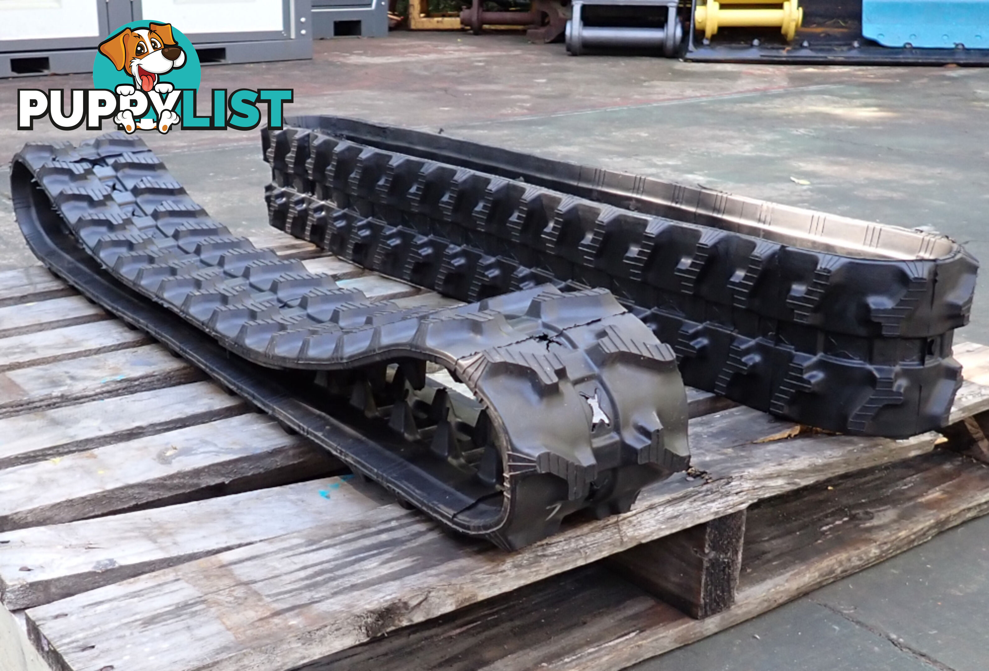 2 New Mini Excavator Rubber Tracks 180x72x37 suit Kobelco, Komatsu, Kubota, Yanmar etc