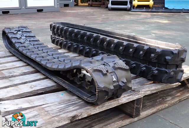 2 New Mini Excavator Rubber Tracks 180x72x37 suit Kobelco, Komatsu, Kubota, Yanmar etc