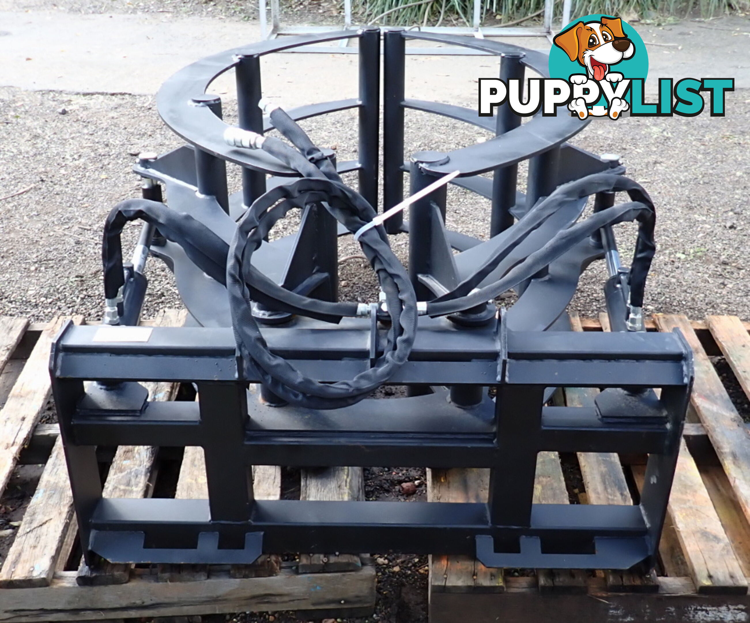 New Hay Bale Grab Grapple, Tractor, Skid Steer, Track Loader