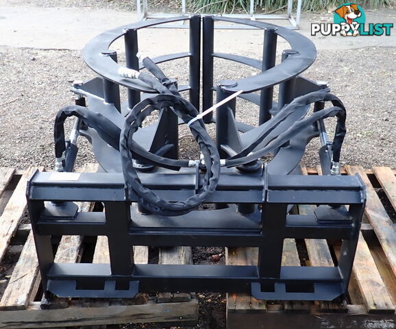 New Hay Bale Grab Grapple, Tractor, Skid Steer, Track Loader