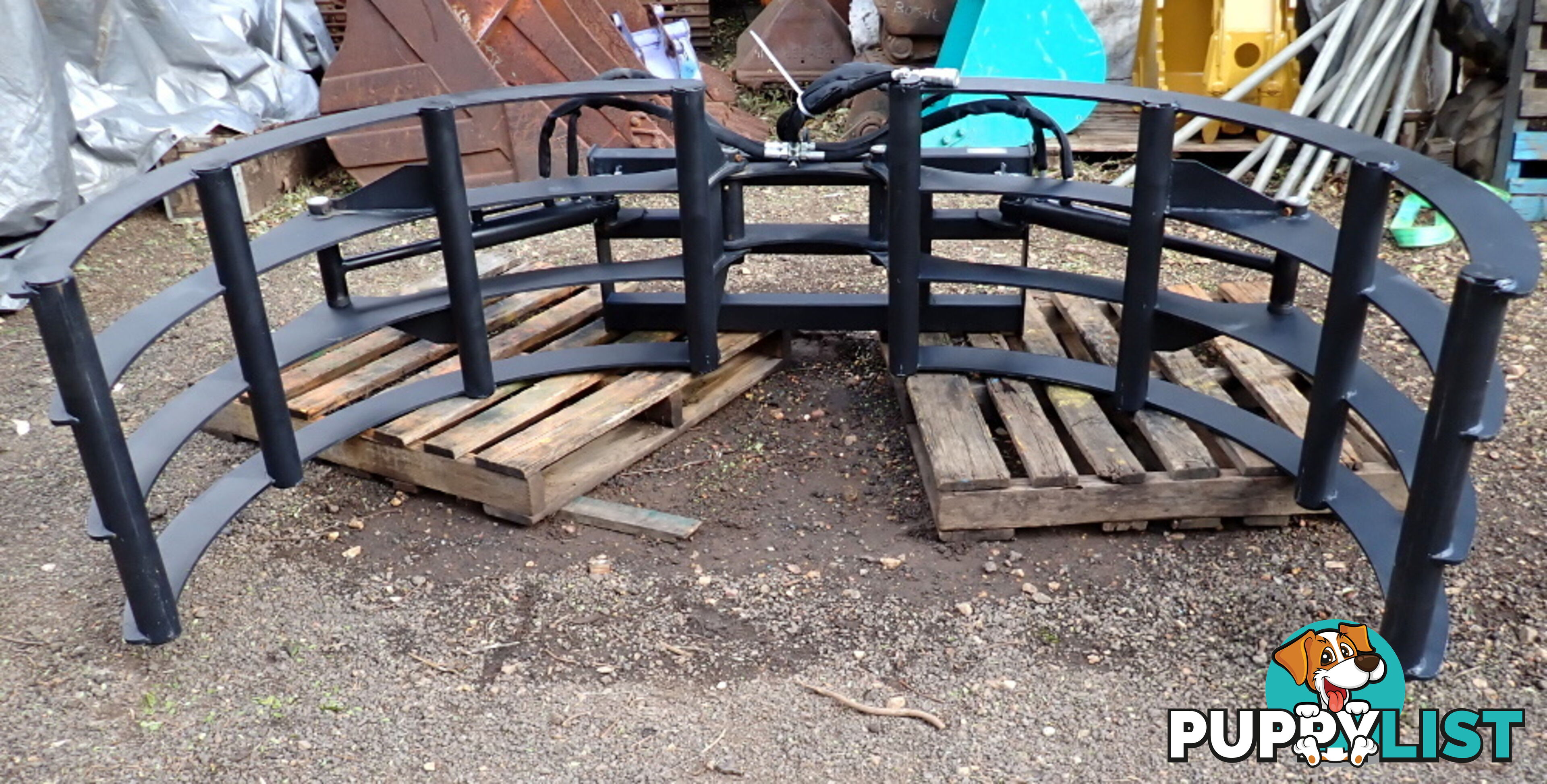 New Hay Bale Grab Grapple, Tractor, Skid Steer, Track Loader