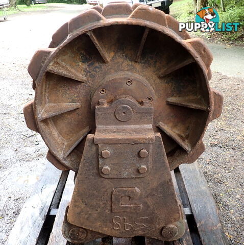 16-32 ton (80mm pin) 450mm Excavator Compaction Wheel