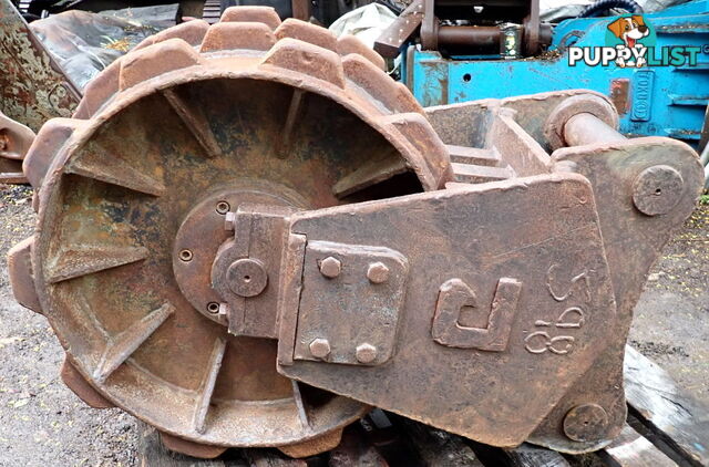 16-32 ton (80mm pin) 450mm Excavator Compaction Wheel