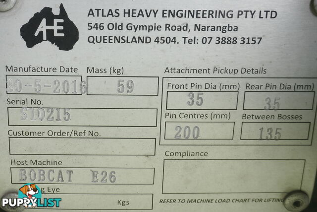 New 1.5-4 ton (35mm pin) 600mm AHE Excavator Digging GP Bucket